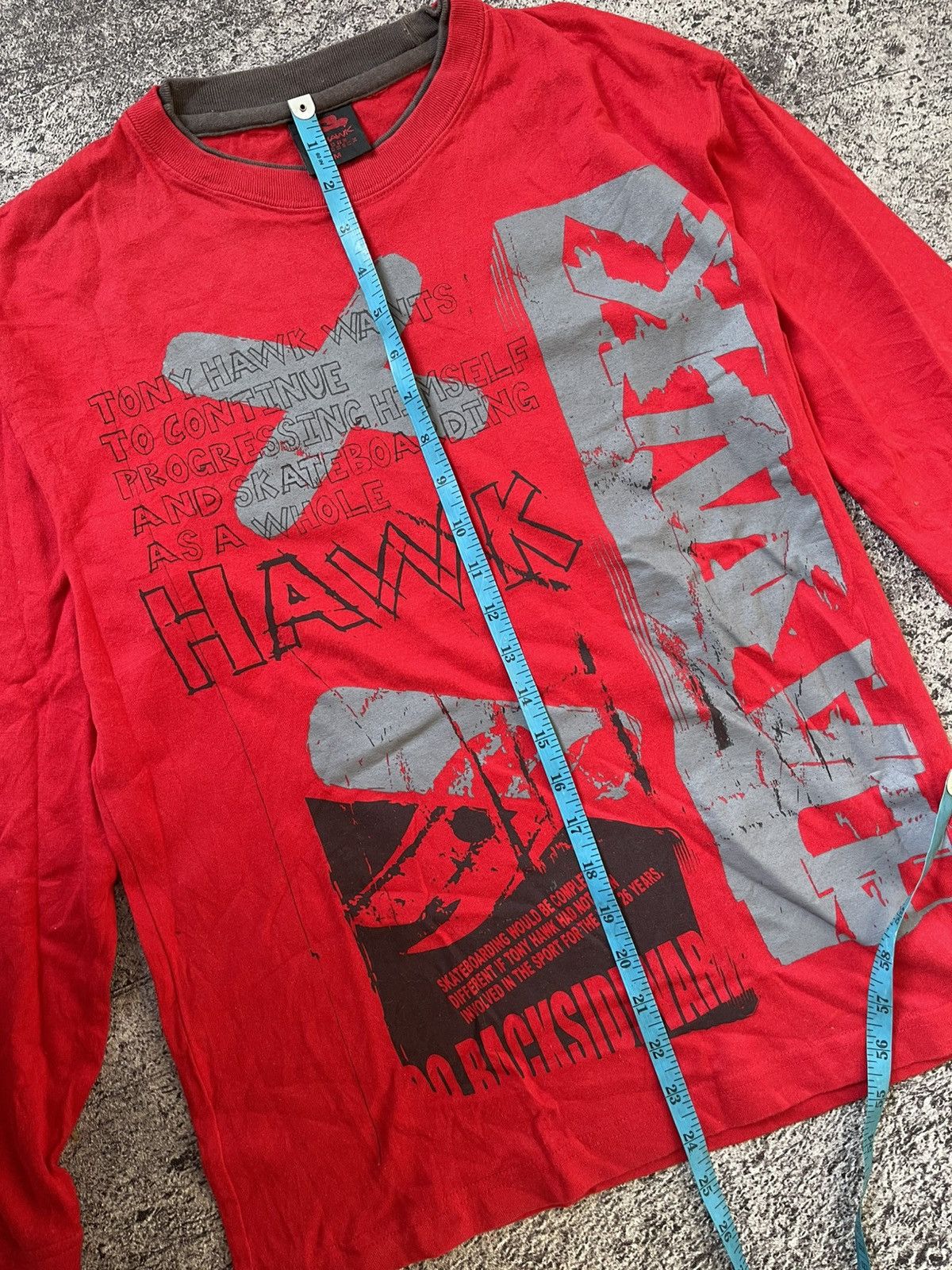 Japanese Brand Y2K Tony Hawk ifsixwasnine longsleeve Size US L / EU 52-54 / 3 - 7 Thumbnail