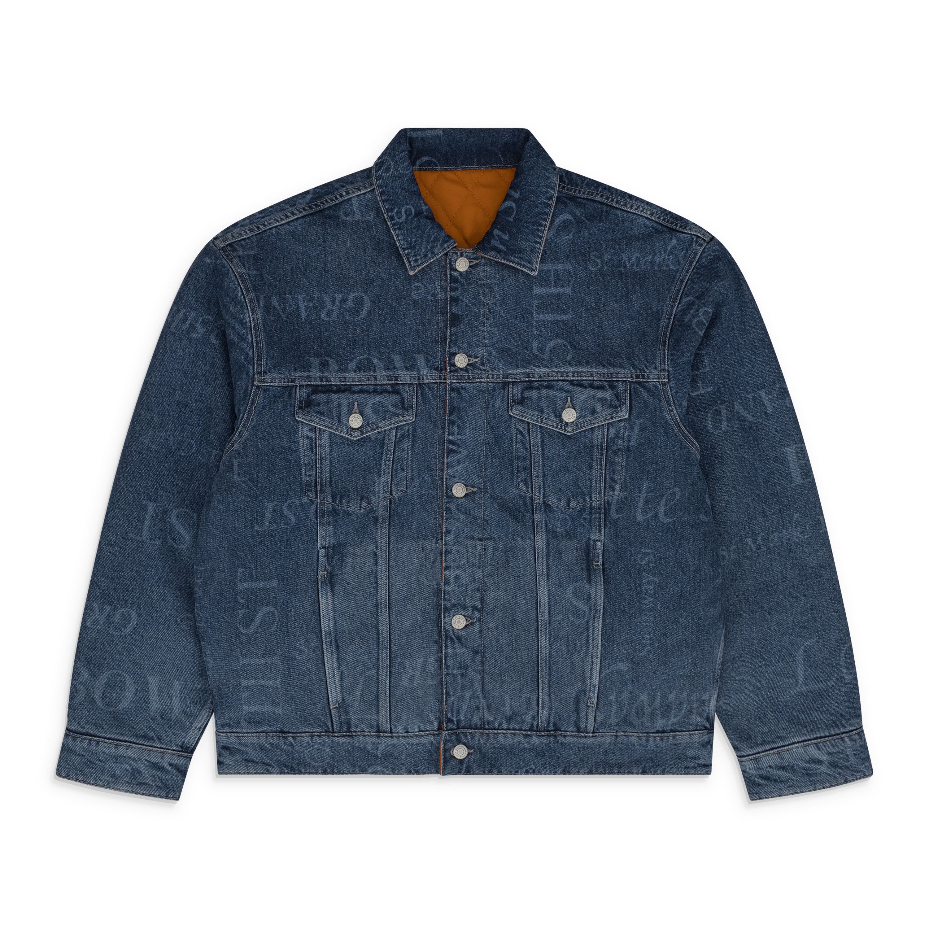 ジャケット・アウター 25SS Fuck Denim Trucker Jacket Size XXL Supreme SS13 Supreme Fuck Denim Trucker Jacket - Black Size XL