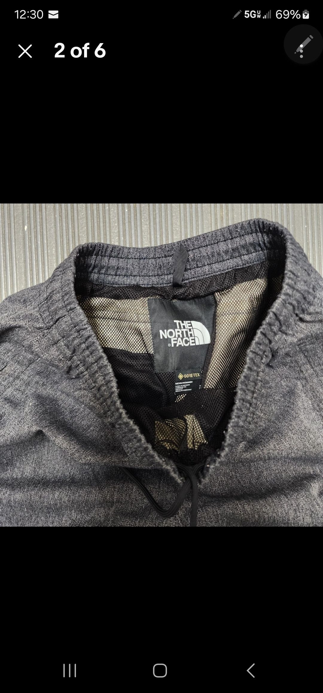 The North Face The North Face X GORE-TEX Denim Mountain Pants Jogger Size US 30 / EU 46 - 2 Thumbnail