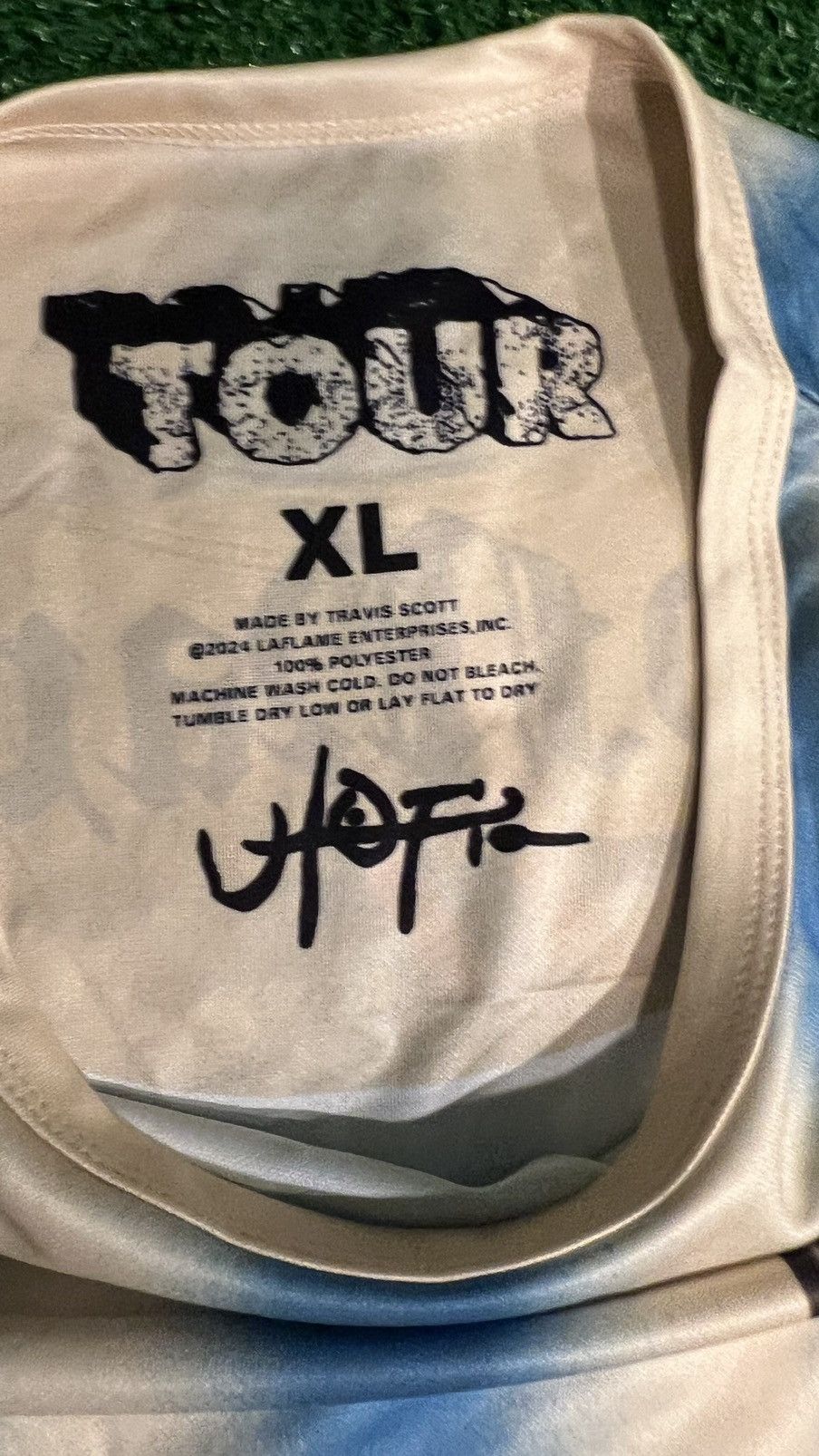Travis Scott Travis Scott Argentina Soccer Jersey Size US XL / EU 56 / 4 - 4 Thumbnail