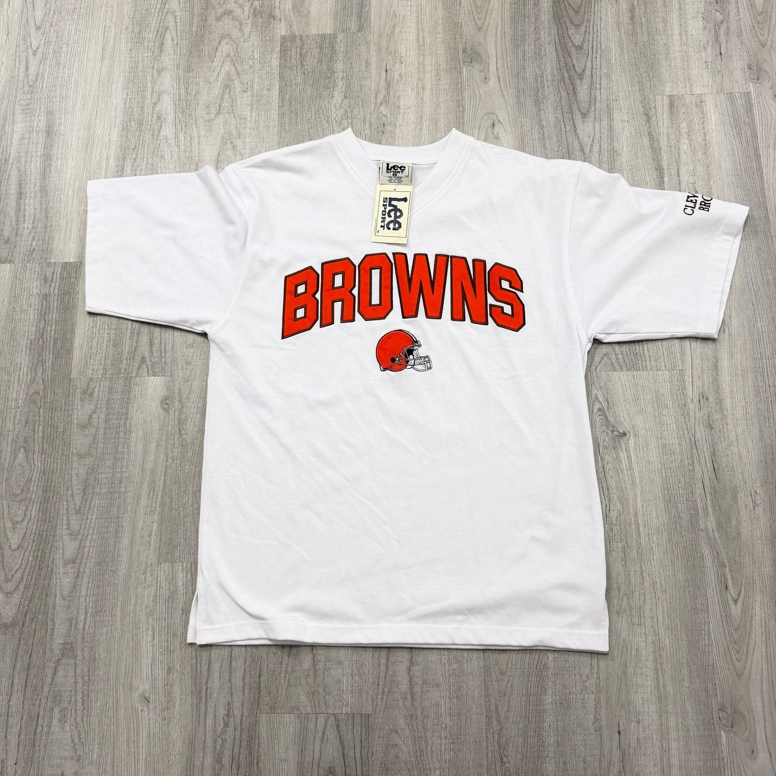 Vintage Vintage Lee Cleveland Browns Shirt Mens Large White Orange Size US L / EU 52-54 / 3 - 1 Thumbnail