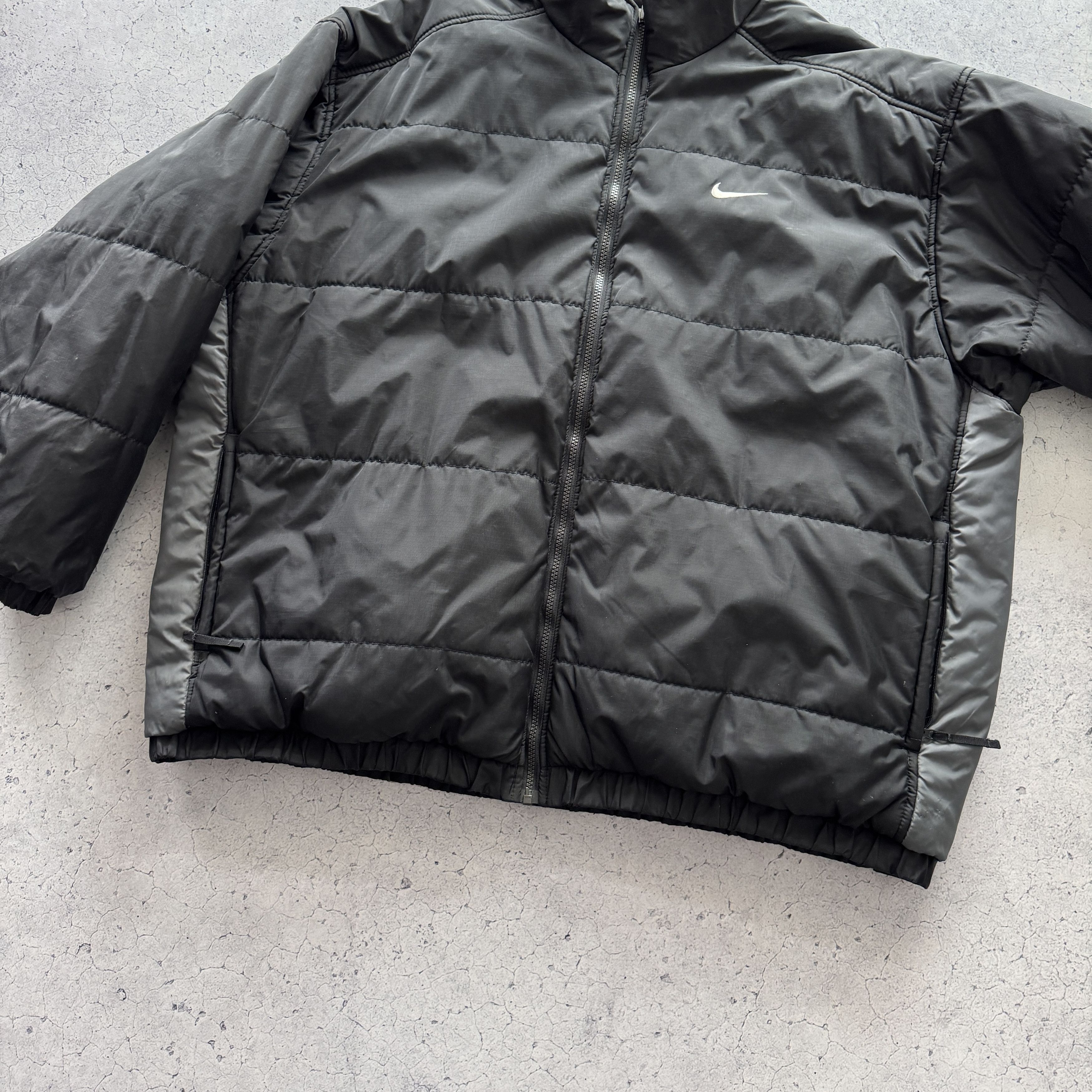 Nike Nike Vintage 00s Reversible Down Track Jacket Zip Size US XXL / EU 58 / 5 - 5 Thumbnail