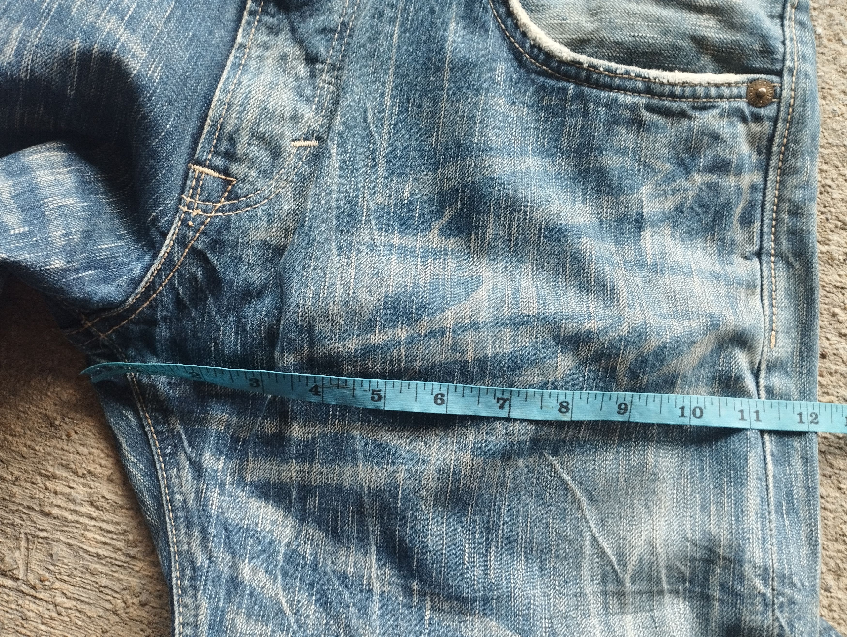 If Six Was Nine × Le Grande Bleu (L.G.B.) Edwin 503 Blue Trip Size US 34 / EU 50 - 11 Thumbnail