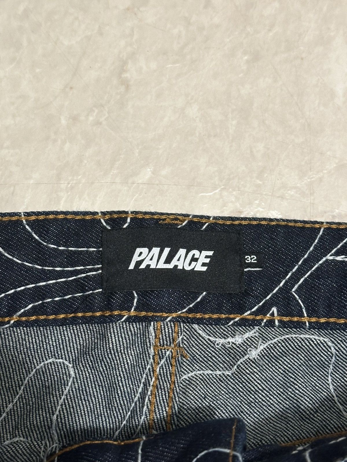 Palace PALACE P45 SPLAT DENIM JEANS SIZE 32 Size US 32 / EU 48 - 3 Thumbnail