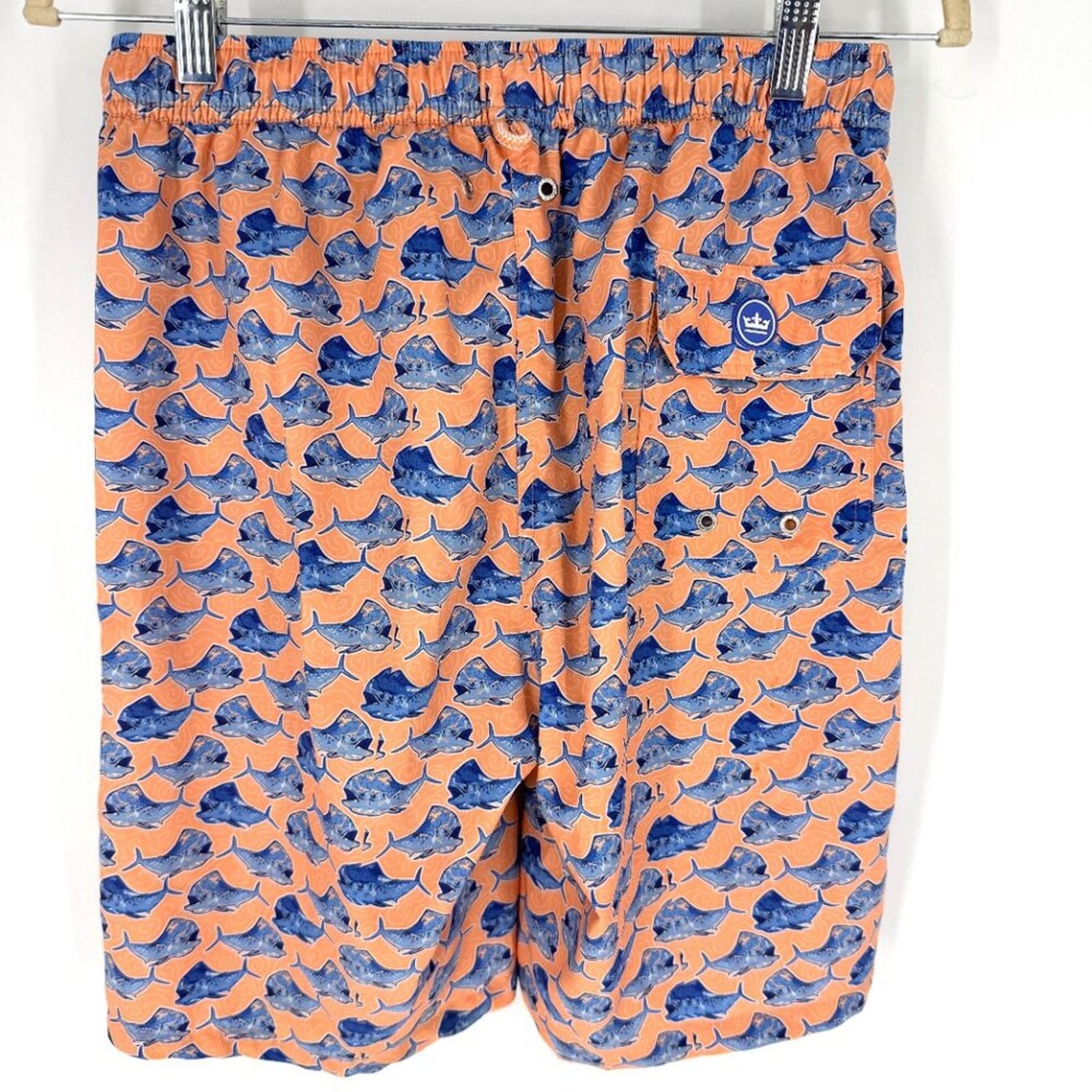 Peter Millar Peter Millar Seaside Swim Trunks Fish Print Men’s Small Size US 28 / EU 44 - 3 Thumbnail