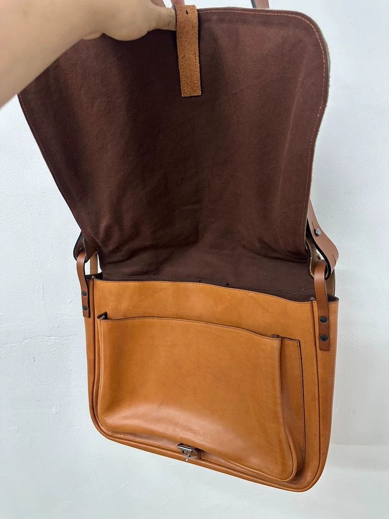 Dries Van Noten Dries van noten Horse hair leather briefcase cross body bag Size ONE SIZE - 5 Thumbnail