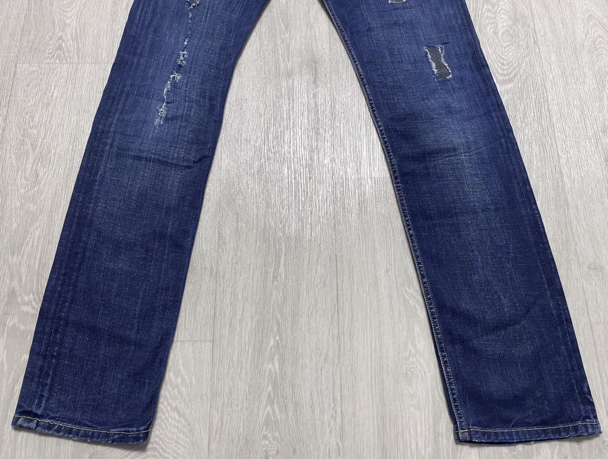 Diesel Women’s Diesel Slammer Washed Torn Distressed Denim Jeans Size 28" / US 6 / IT 42 - 6 Thumbnail