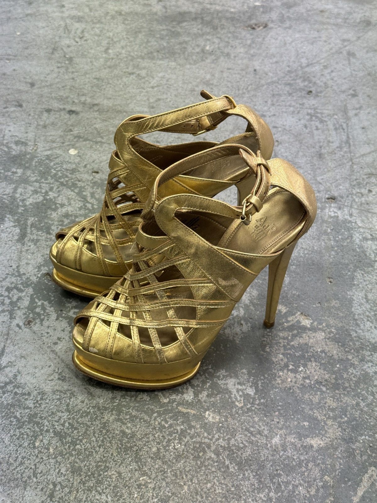 Vintage y2k Archive heels Vintage Mules Size US 8 / IT 38 - 5 Thumbnail
