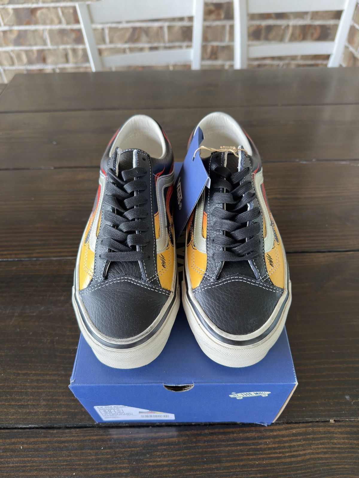 Vans Vans Old Skool Archive Flame Pack Black Size US 12 / EU 45 - 2 Thumbnail
