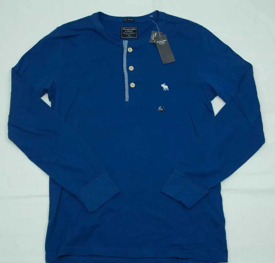 Abercrombie & Fitch Abercrombie & Fitch boys mens top cotton size XS new Size US XS / EU 42 / 0 - 2 Thumbnail
