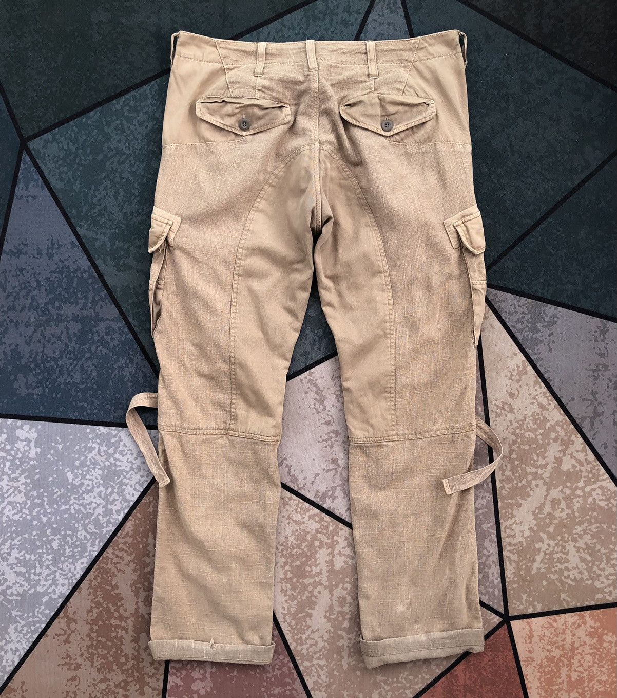 Avirex Vintage Avirex Parachute Patchwork Cargo Pants Size US 34 / EU 50 - 3 Thumbnail