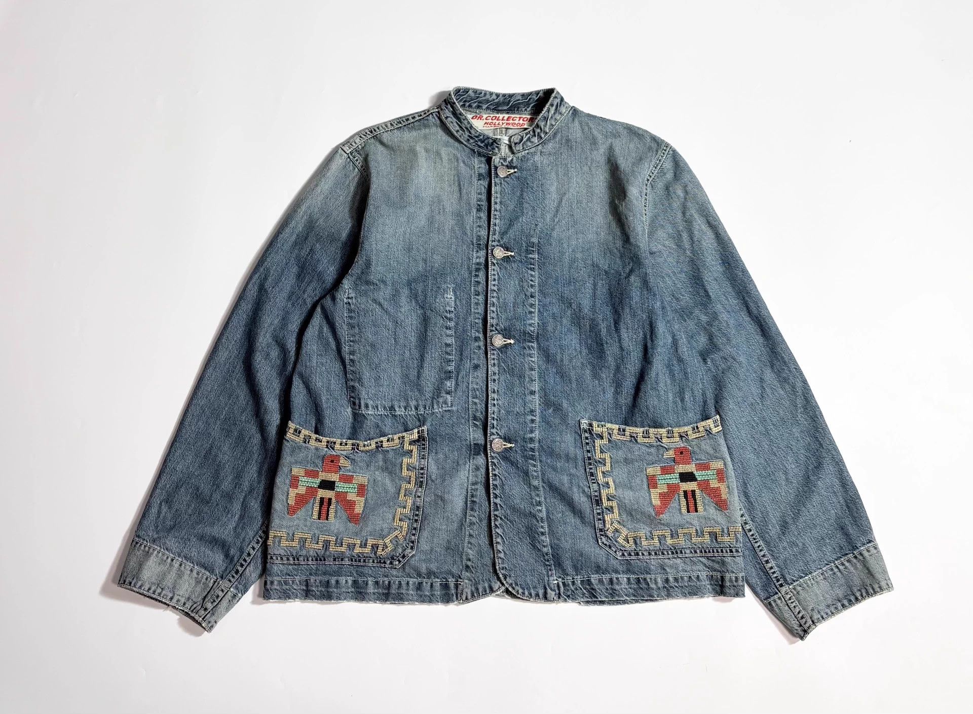 Dr. Collectors DR.COLLECTORS Thunderbird Denim Jacket L Size US L / EU 52-54 / 3 - 1 Thumbnail