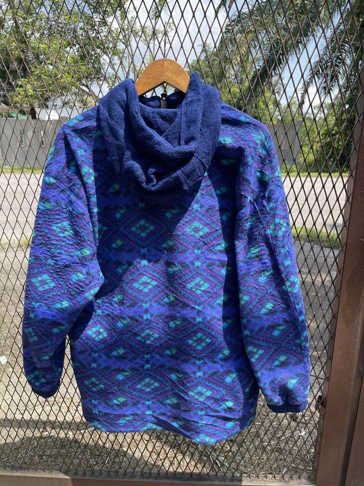 Japanese Brand Phenix Polartec Patterned Fleece Jacket – Vintage 90s Size US L / EU 52-54 / 3 - 7 Thumbnail