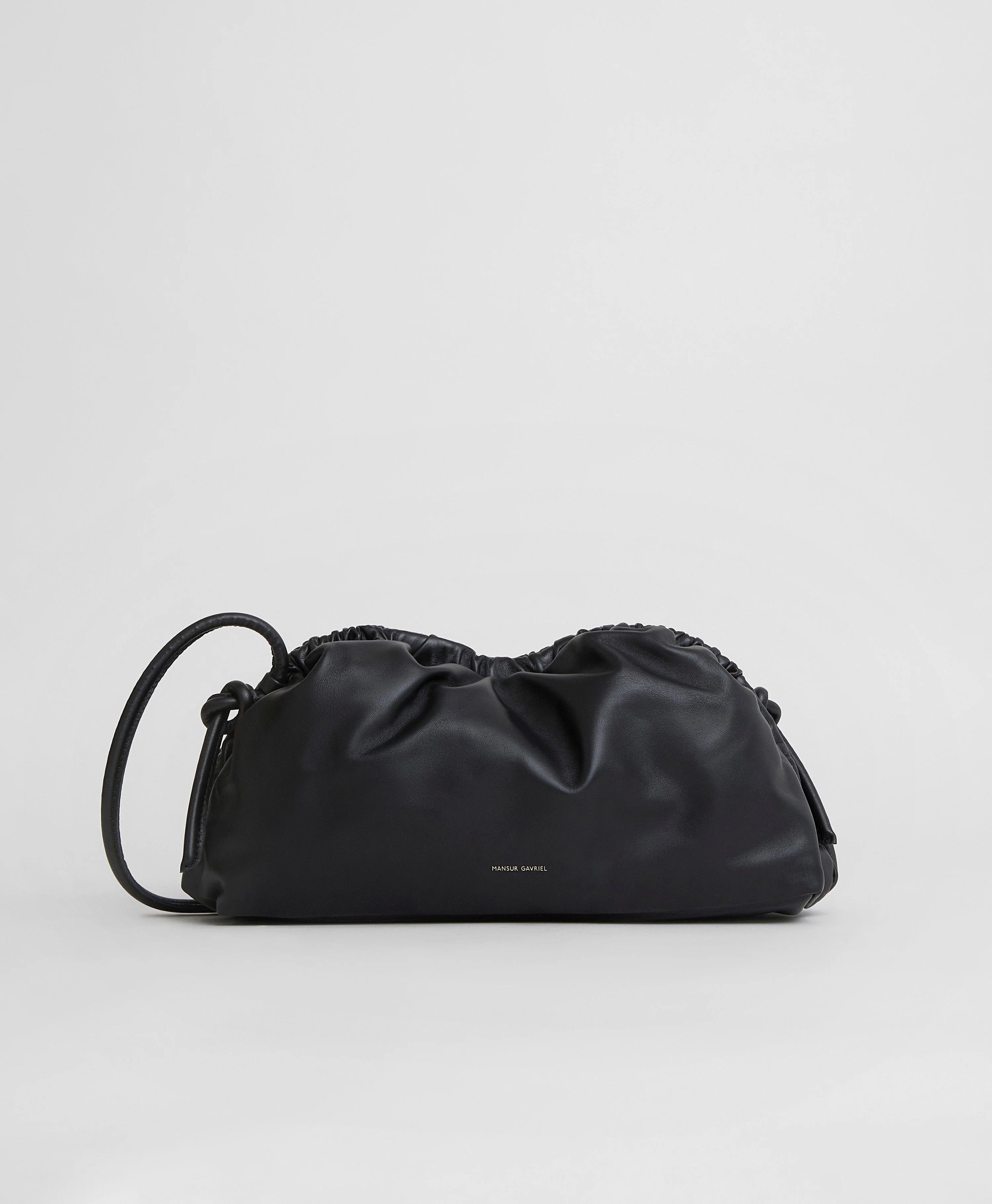 Mansur Gavriel os11x0326 Size: OS / Cloud Clutch in Black Size ONE SIZE - 1 Thumbnail