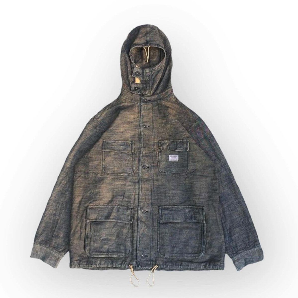 Engineered Garments ⚡️QUICK SALE⚡️Proceed DBR Rebel Army Denim Gunner Smock Jacket Size US XL / EU 56 / 4 - 2 Thumbnail