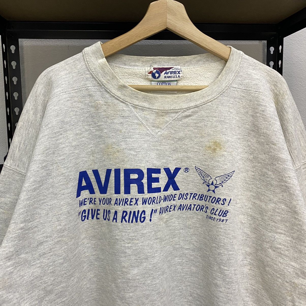 Avirex × Vintage Vintage Avirex 90s Sweatshirt❗️ Size US L / EU 52-54 / 3 - 4 Thumbnail