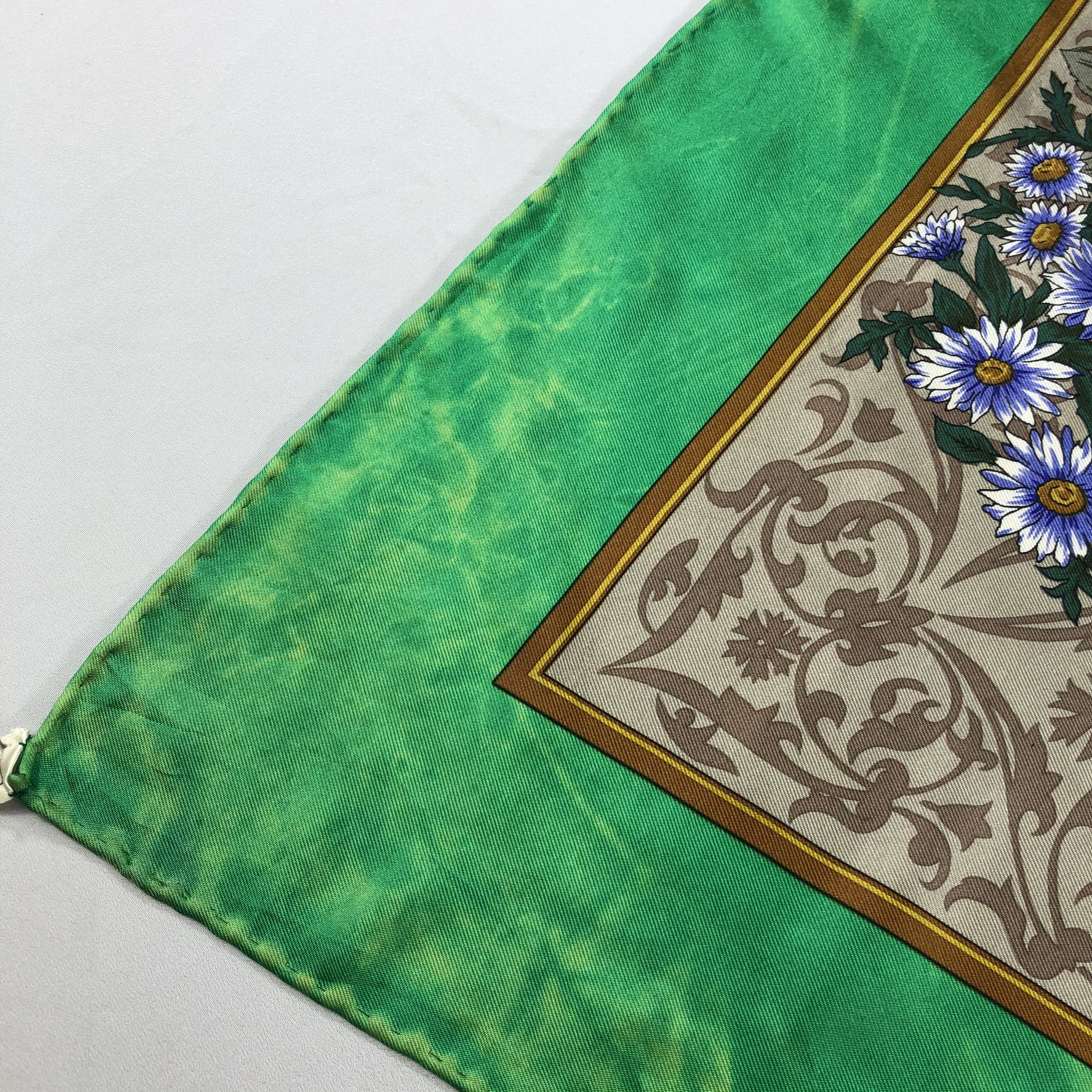 Lancel Vintage Lancel Silk Scarf Size ONE SIZE - 8 Thumbnail