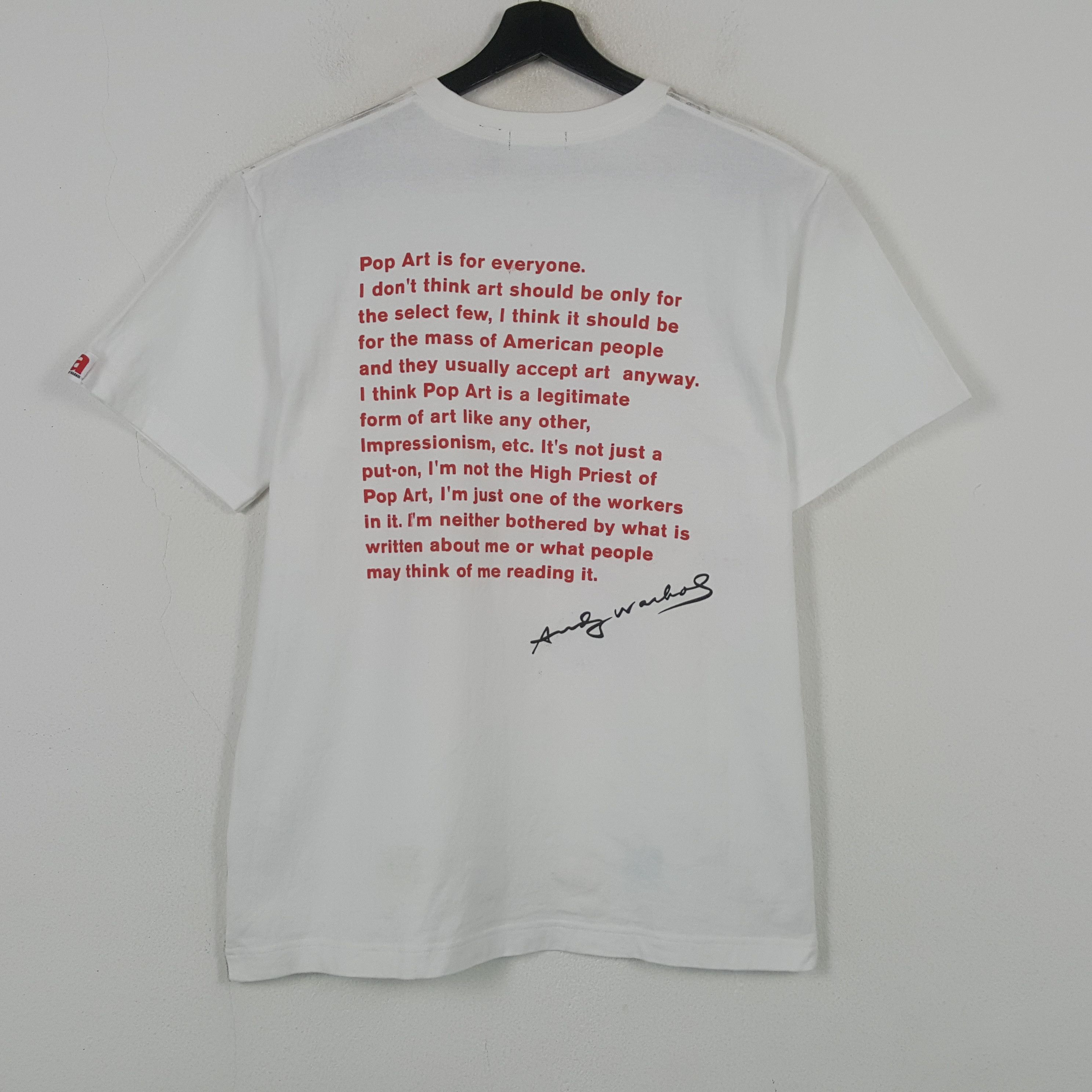 Andy Warhol × Uniqlo Andy Warhol X Marilyn Monroe X Uniqlo Tshirt RR19 Size US L / EU 52-54 / 3 - 3 Thumbnail