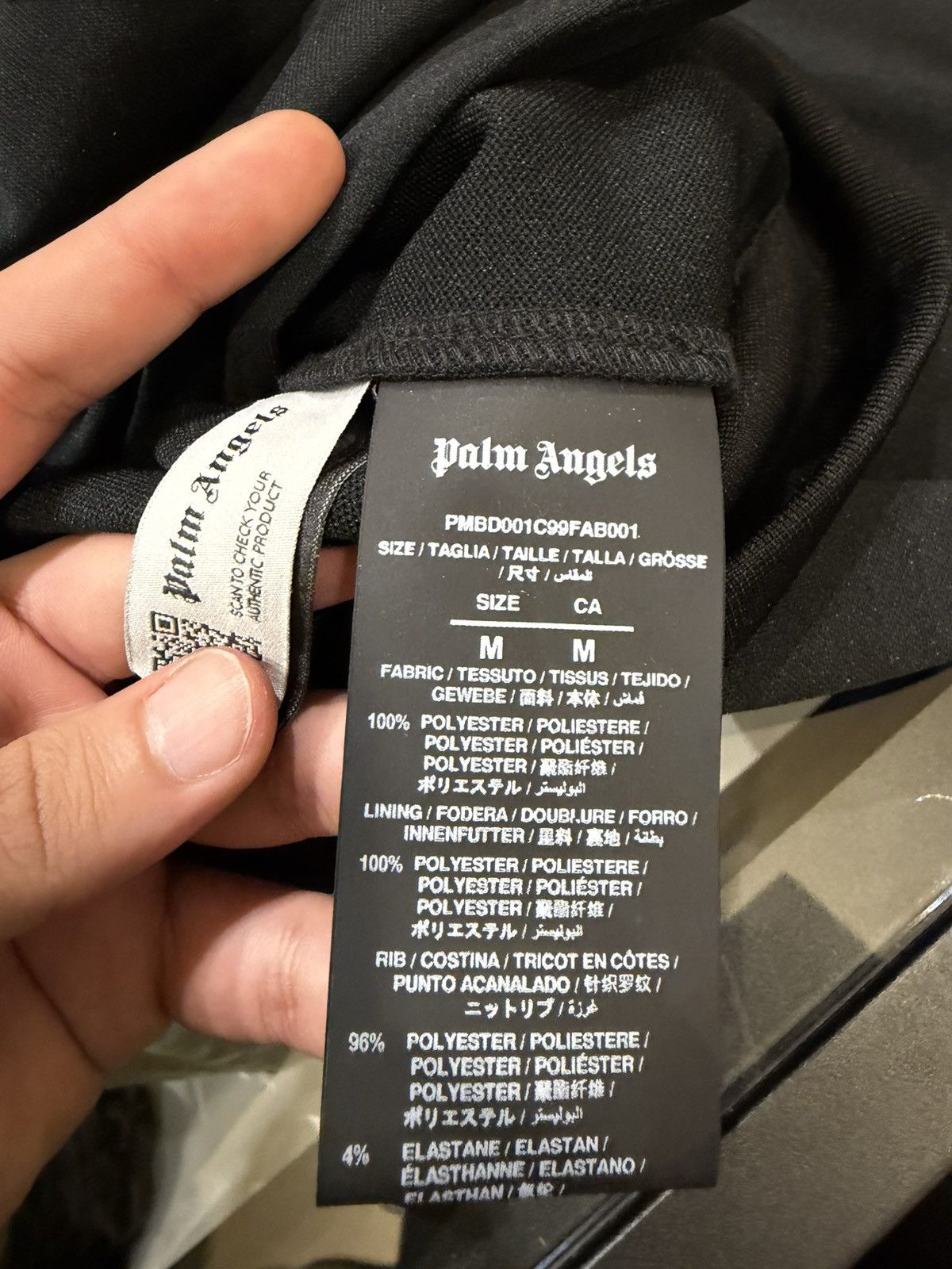 Palm Angels Palm Angels Track Jacket - Black Size US M / EU 48-50 / 2 - 4 Thumbnail