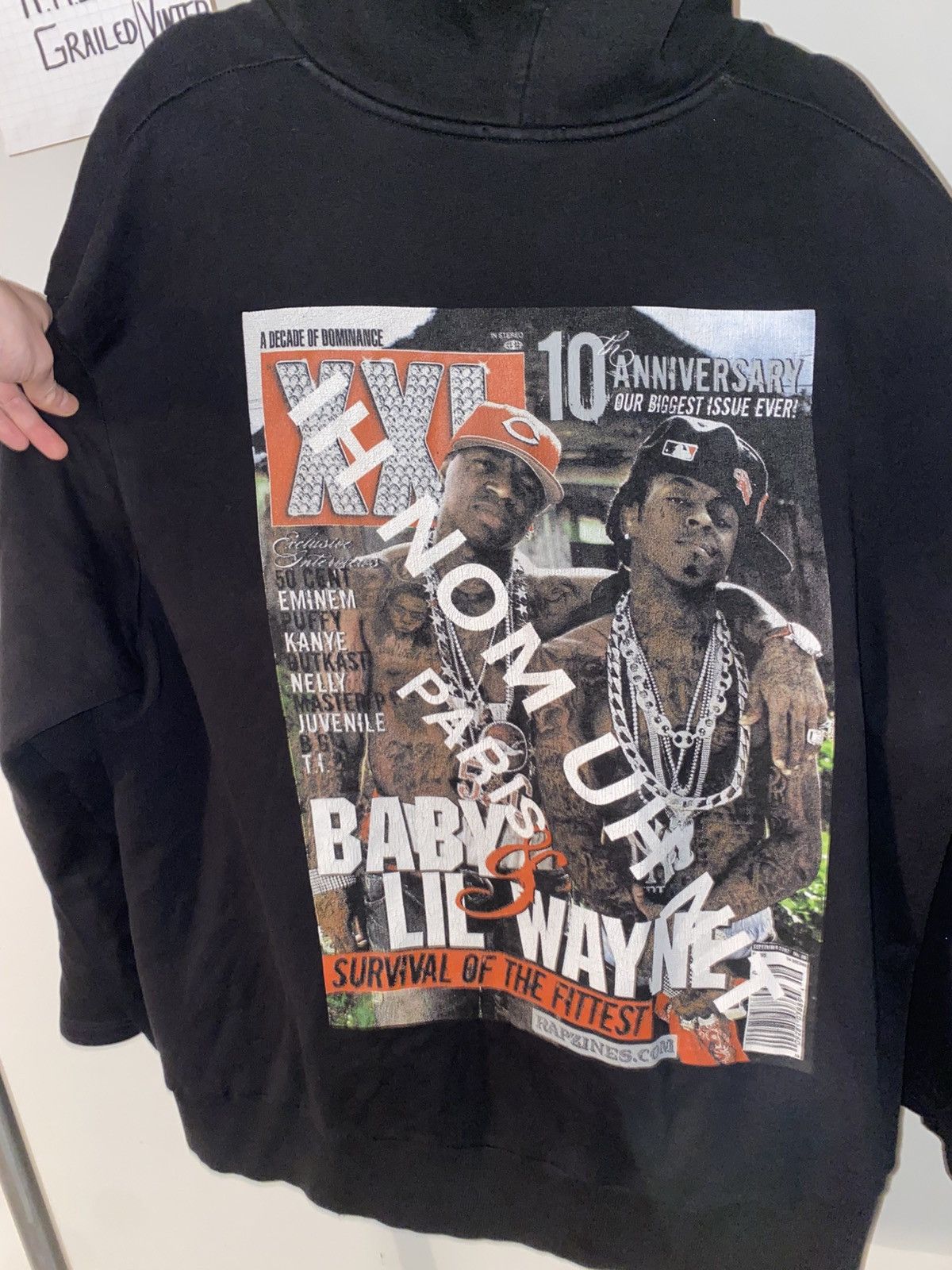 Ih Nom Uh Nit IH NOM UH NIT x LIL WAYNE HOODIE Size US XL / EU 56 / 4 - 3 Thumbnail