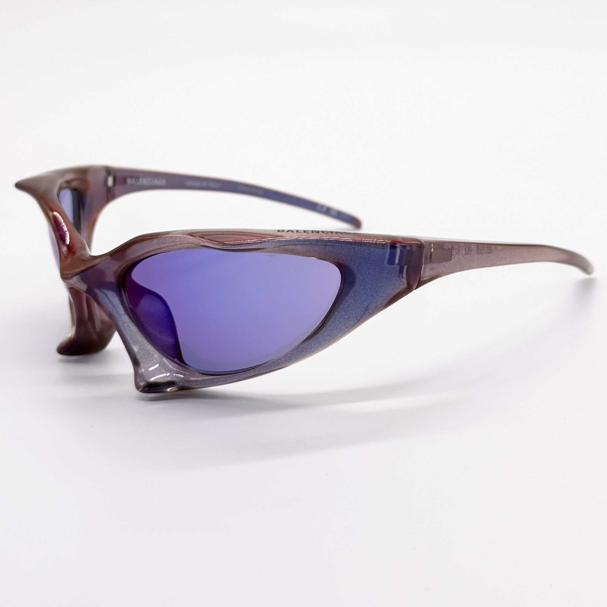 Balenciaga NEW BALENCIAGA SUNGLASSES BB0352S 002 PURPLE UNISEX EYEWEAR Size ONE SIZE - 7 Thumbnail
