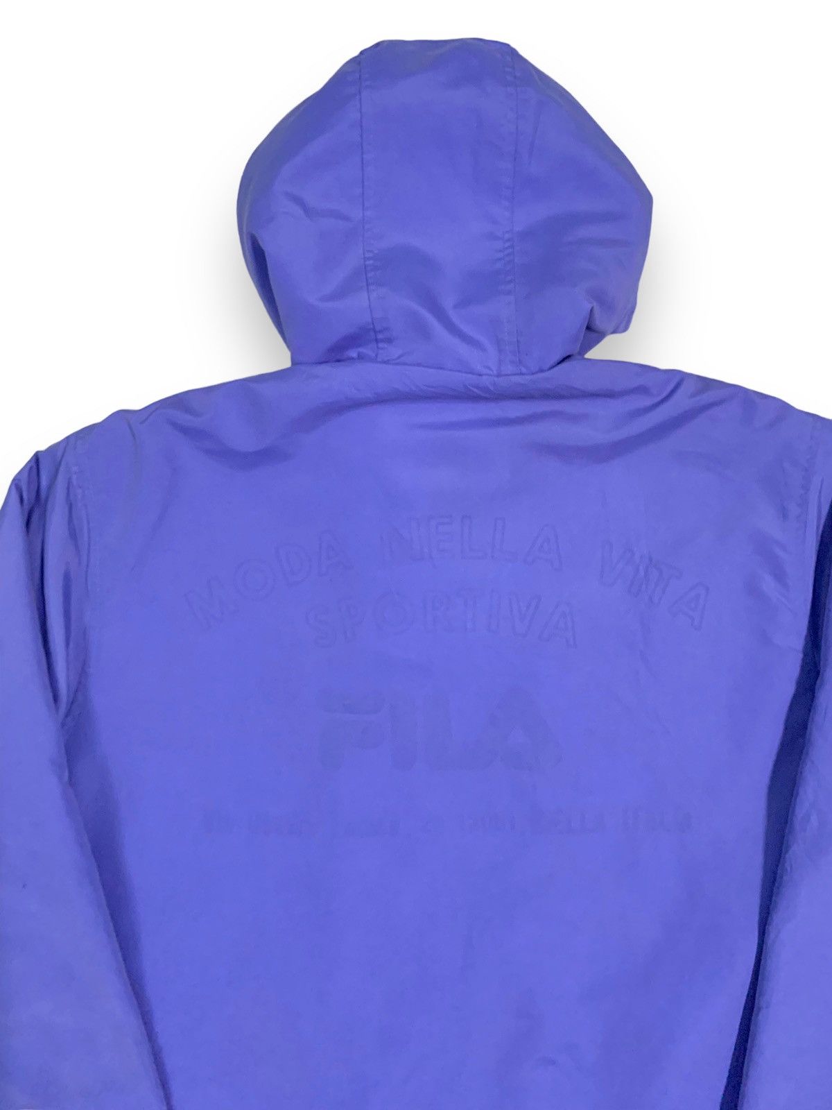 Fila Vintage 90s Fila Biella Italia Oversized Sherpa Lined Jacket Size US XL / EU 56 / 4 - 15 Thumbnail