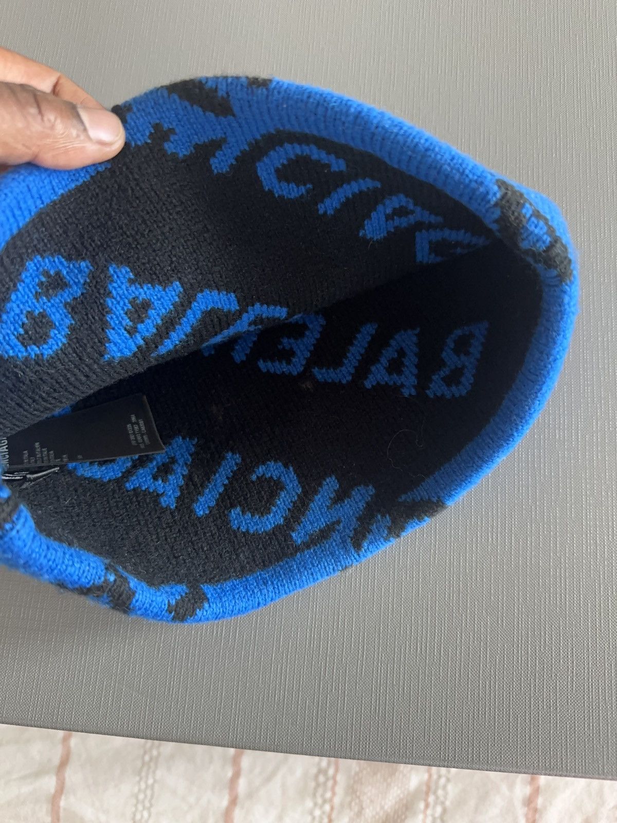 Balenciaga Balenciaga all over logo hat Size ONE SIZE - 2 Thumbnail
