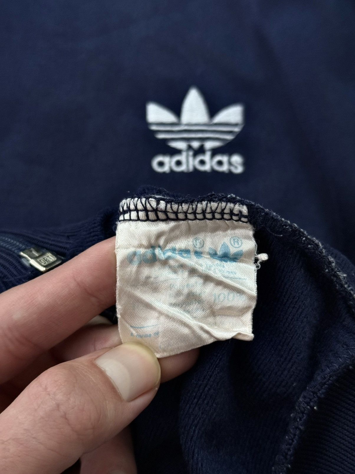 Adidas Vintage 80s Adidas Retro Track Jacket Trefoil Logo Y2K 90s Size US S / EU 44-46 / 1 - 6 Thumbnail