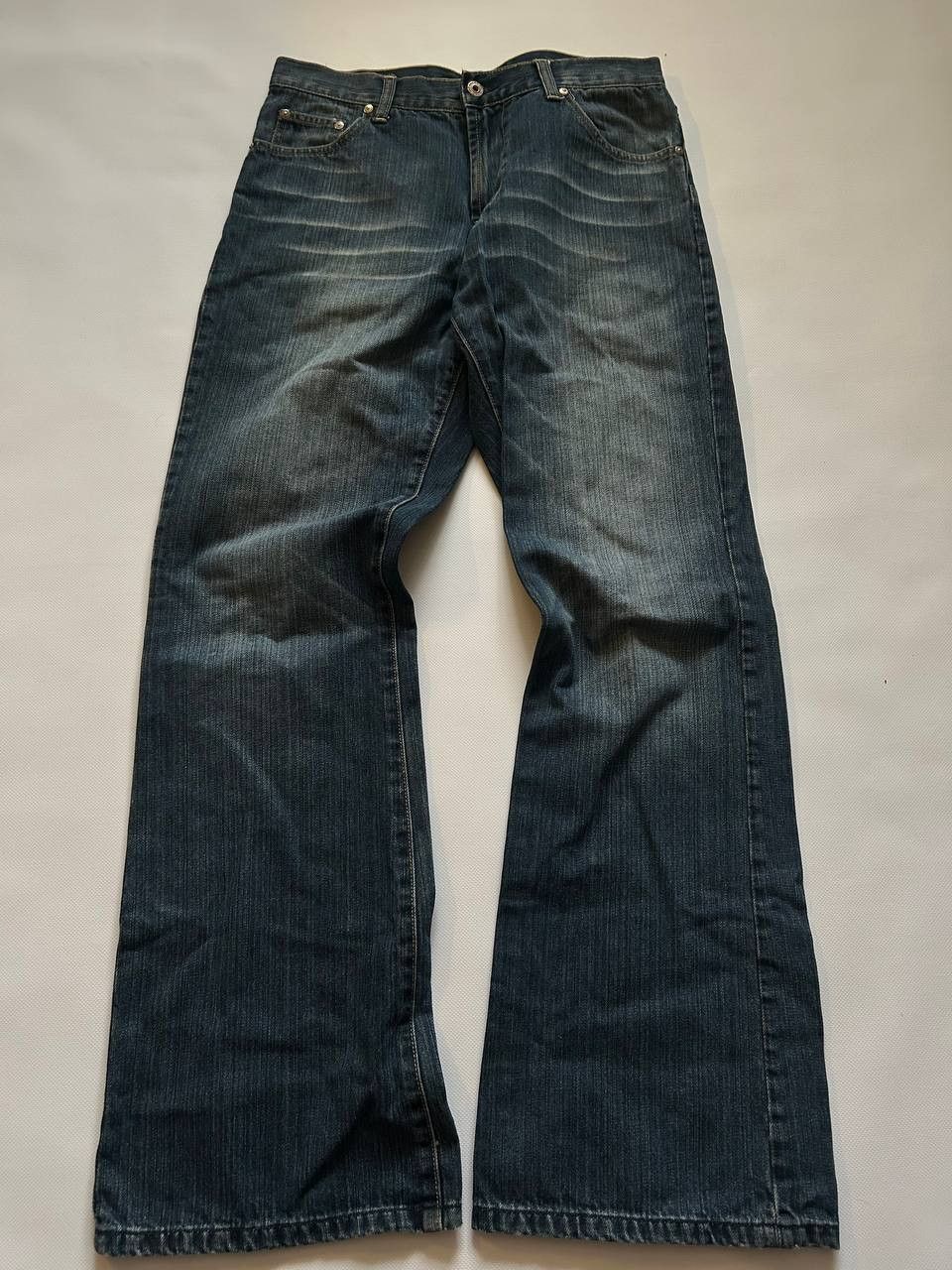 Pre-owned Hysteric Glamour X If Six Was Nine Kapital Style Flared Jeans Y2k In Blue