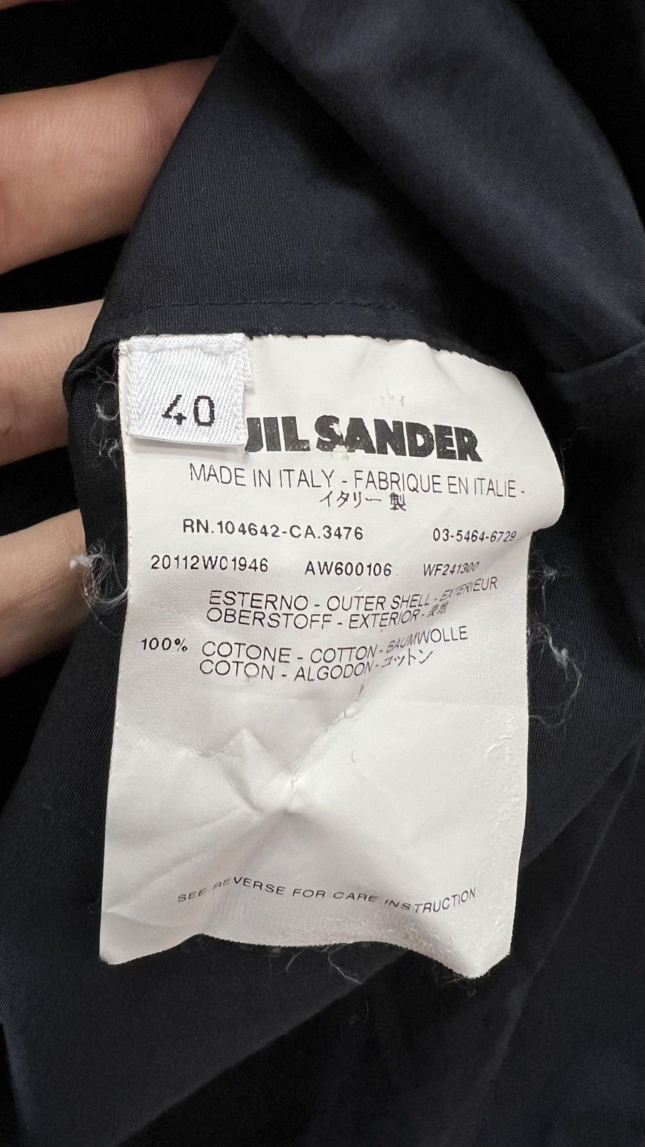Jil Sander Jil Sander Button Up Size S / US 4 / IT 40 - 7 Thumbnail
