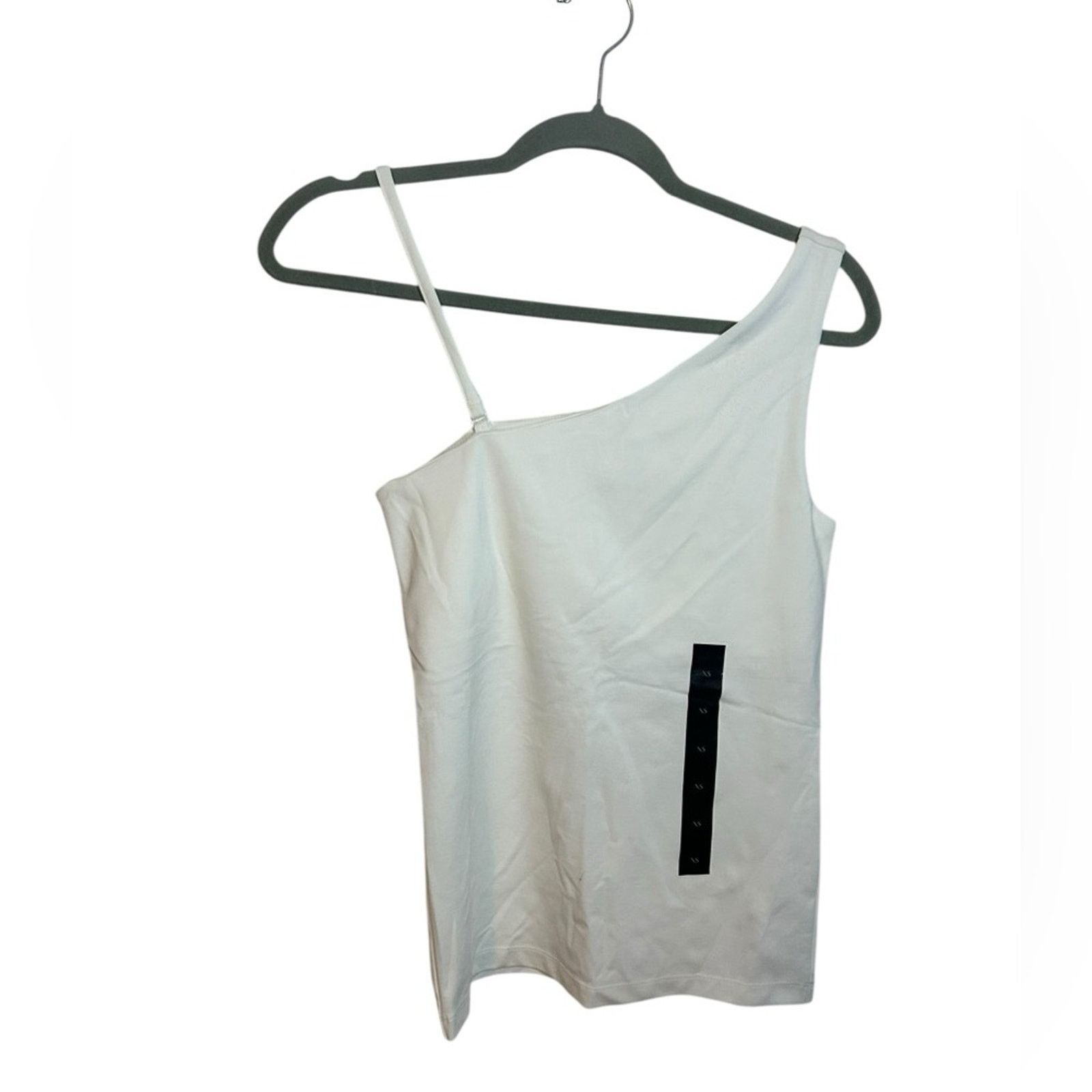 Banana Republic Nwt Banana Republic White One-Shoulder Cami Top Size XS / US 0-2 / IT 36-38 - 1 Thumbnail