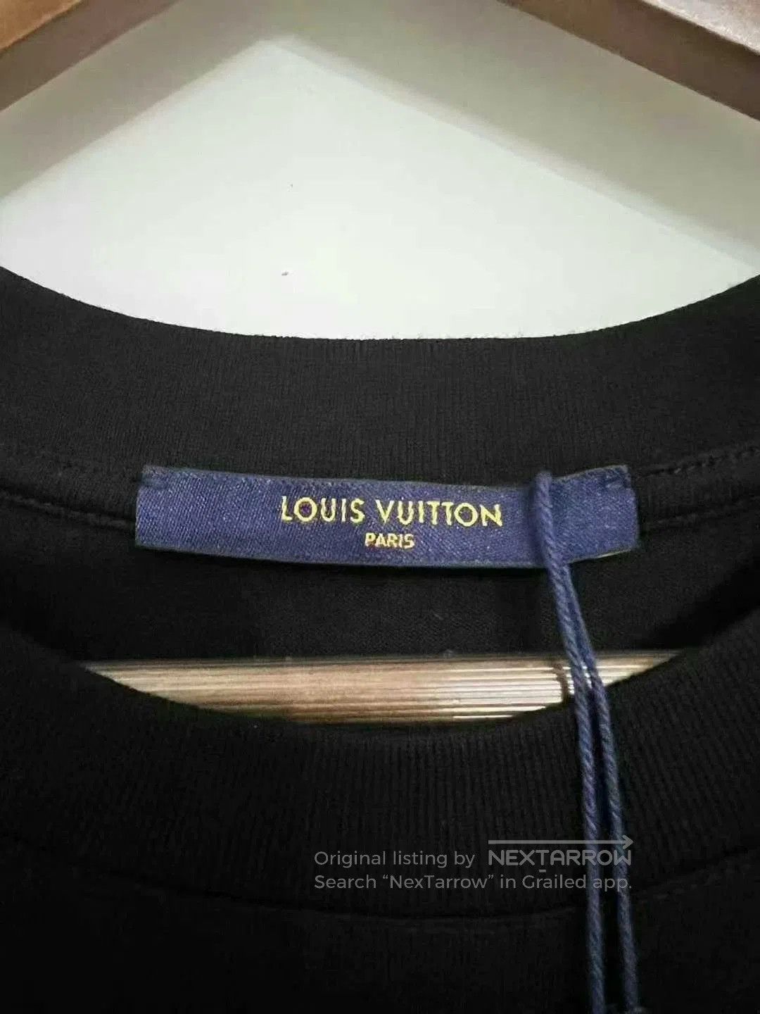 Louis Vuitton louis vuitton black logo short sleeve shirt. Size US M / EU 48-50 / 2 - 5 Thumbnail
