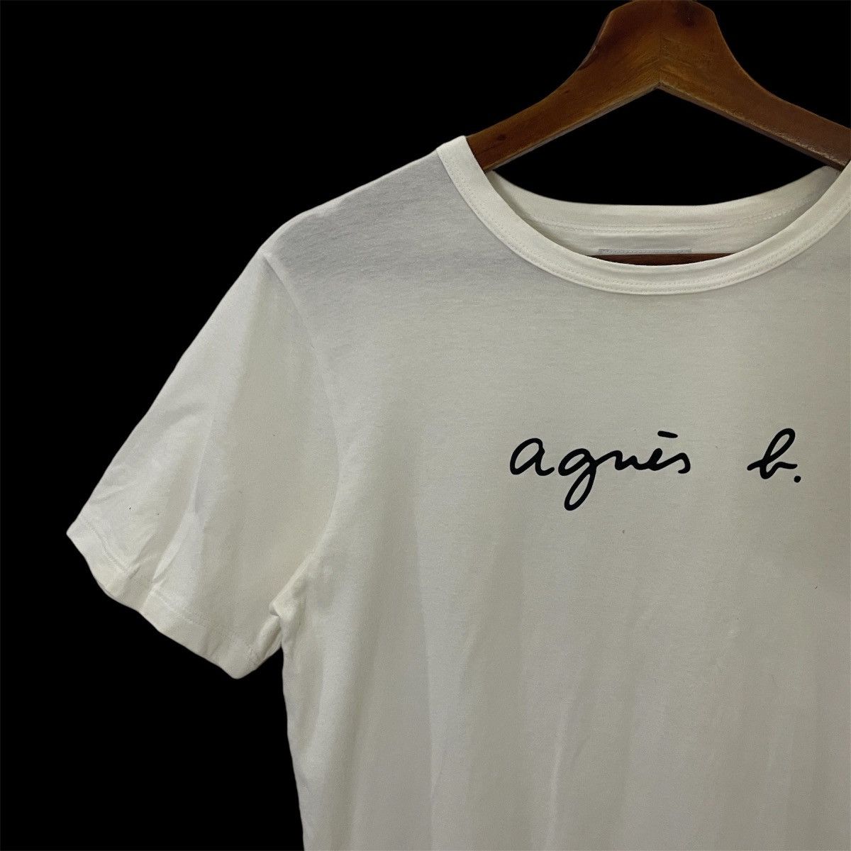 agnes b. Agnes B Homme Big Logo Tee Size M / US 6-8 / IT 42-44 - 3 Thumbnail