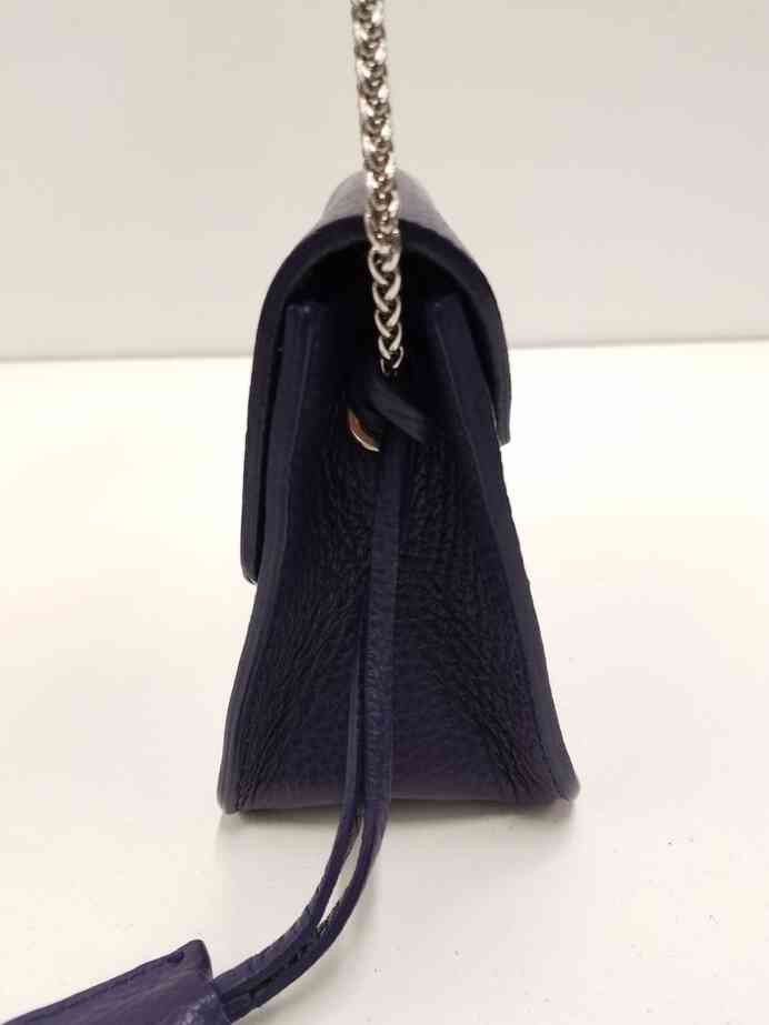 Furla FURLA Julia Mini Bag Chain Strap w/ Lock & Key Indigo Size ONE SIZE - 5 Thumbnail