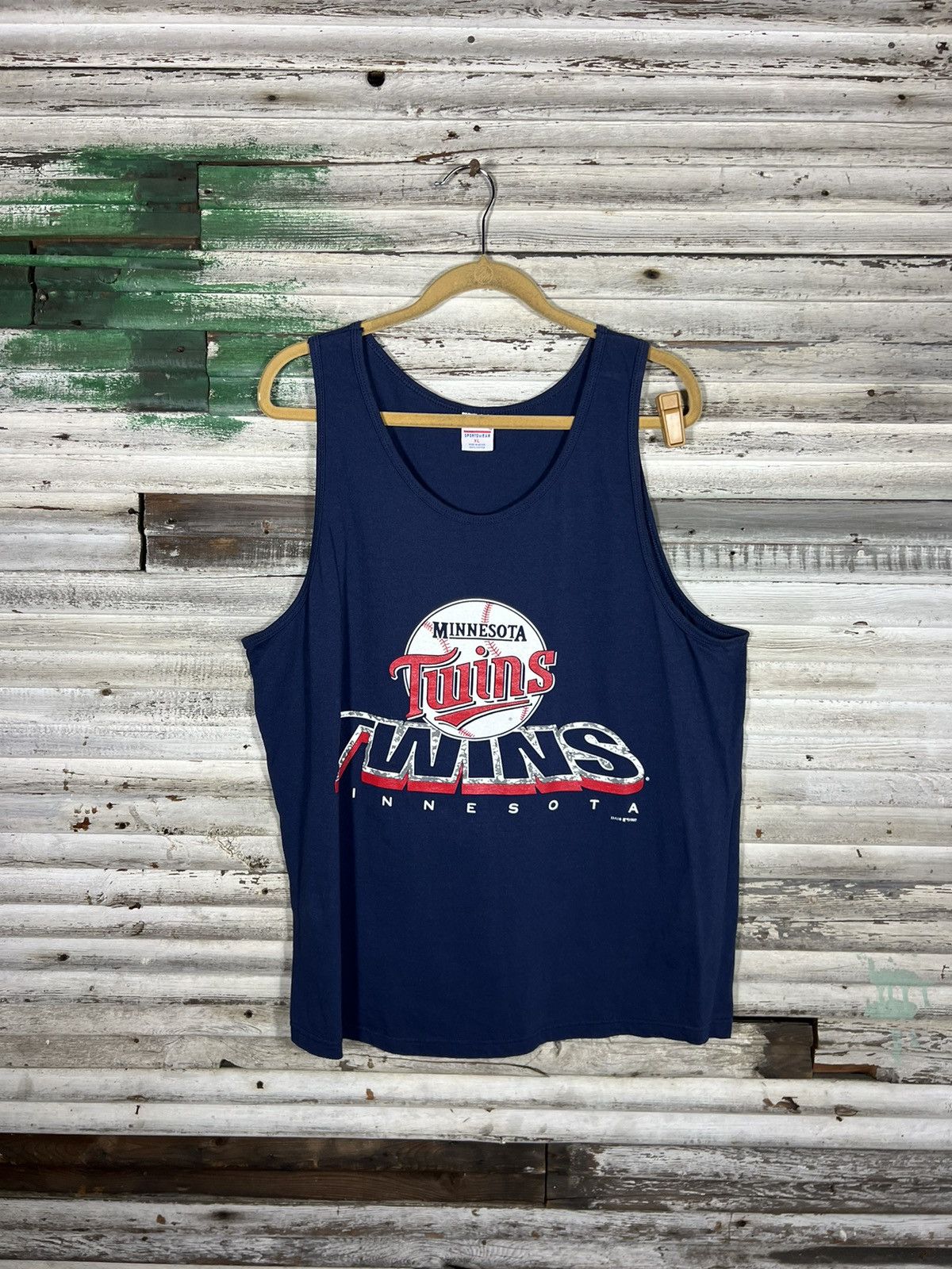 Vintage Vintage Minnesota Twins Tank Top Size US XL / EU 56 / 4 - 1 Thumbnail