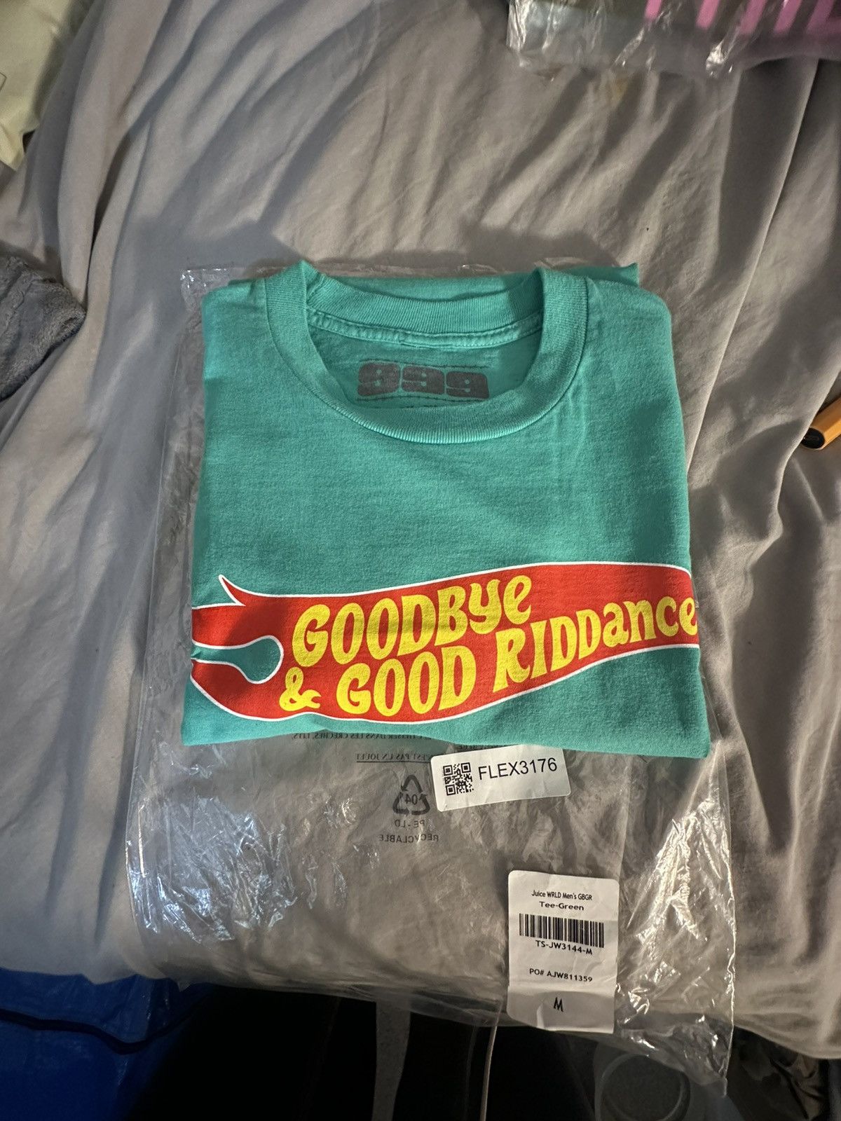 999 Club × Designer 999CLUB JUICE WORLD TEESHIRT Size US M / EU 48-50 / 2 - 6 Thumbnail