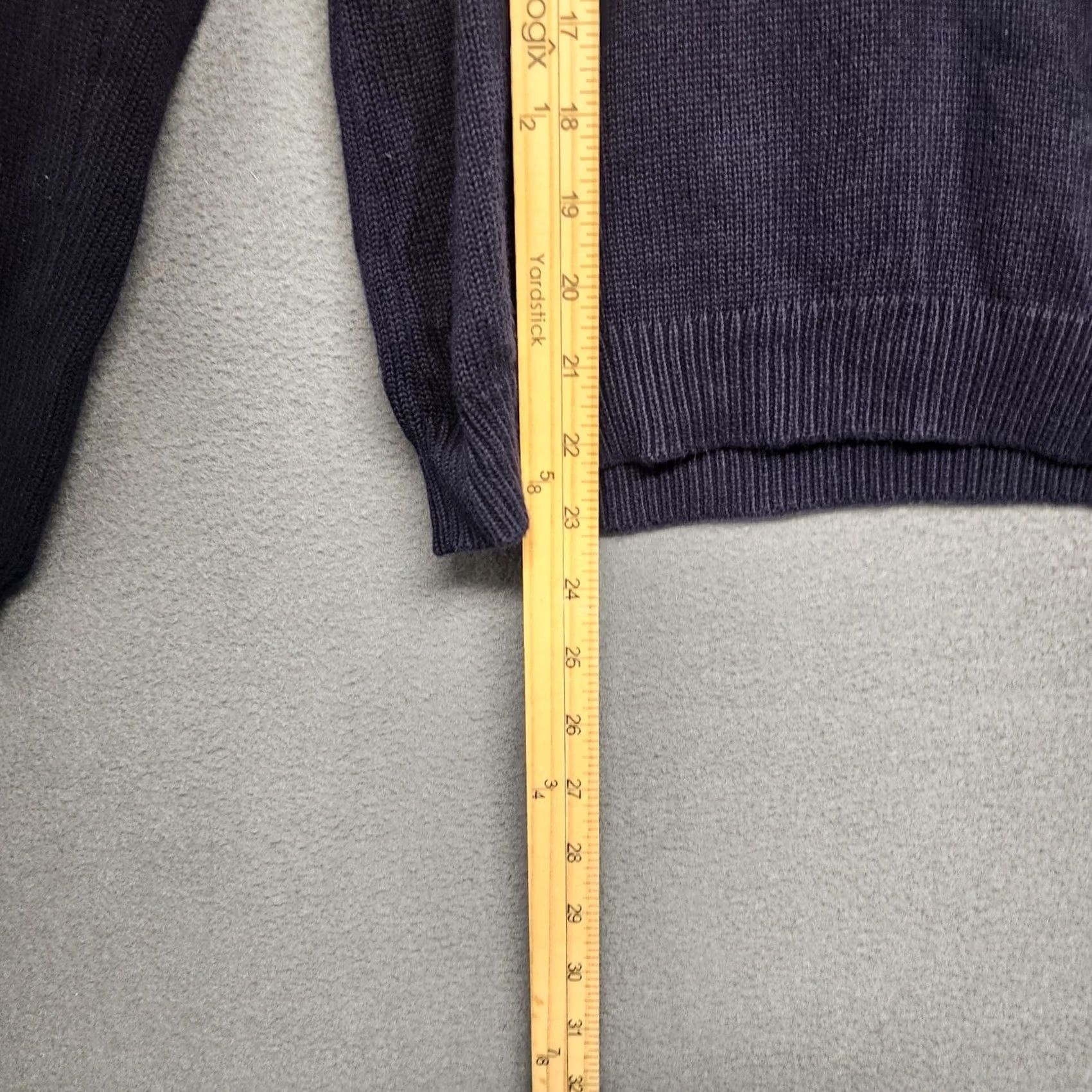Ralph Lauren Ralph Lauren Women Sweater Petite Medium Navy Shawl Collar Toggle Knit Size M / US 6-8 / IT 42-44 - 7 Thumbnail