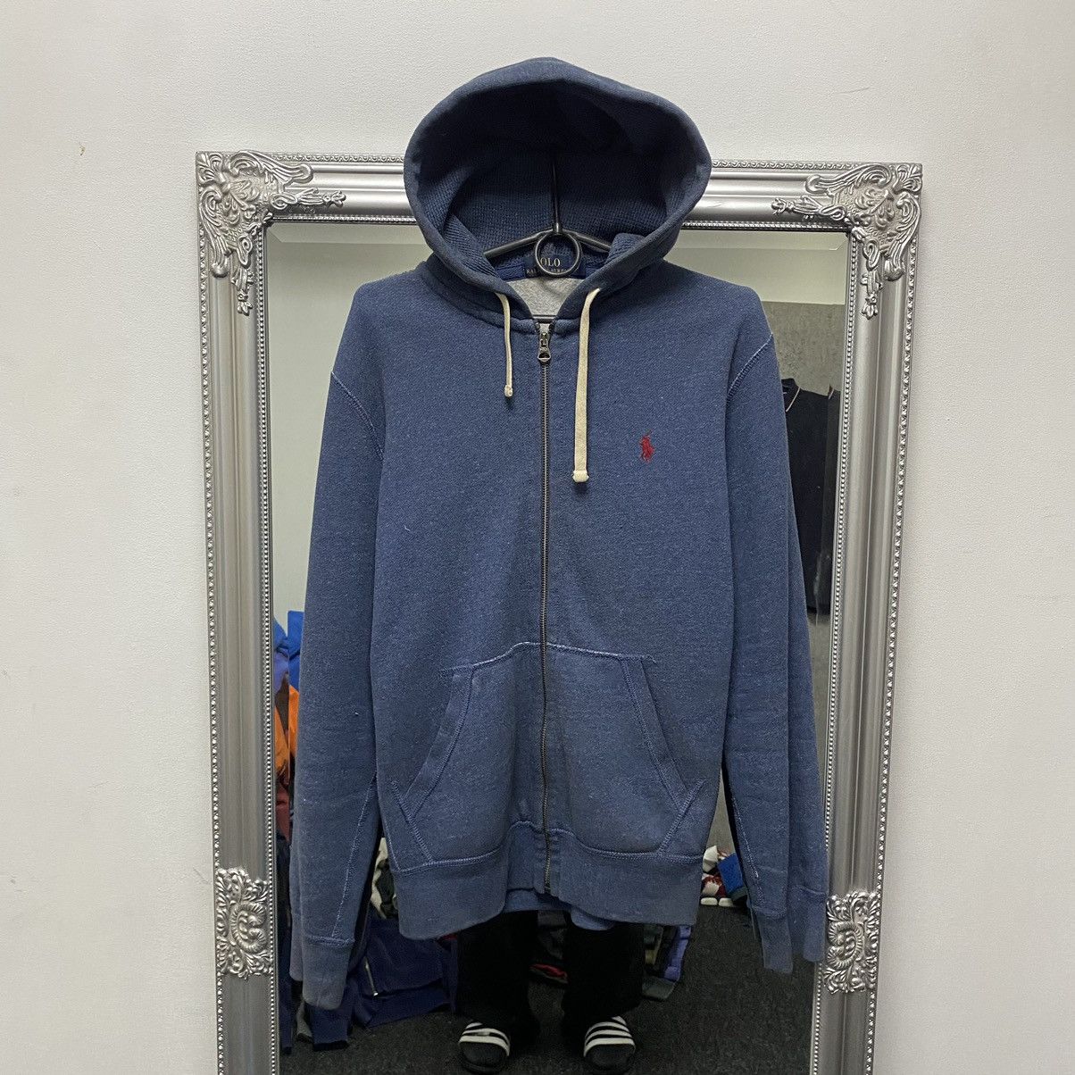 Polo Ralph Lauren Vintage Polo Ralph Lauren Zip Up Hoodie Size US S / EU 44-46 / 1 - 1 Thumbnail