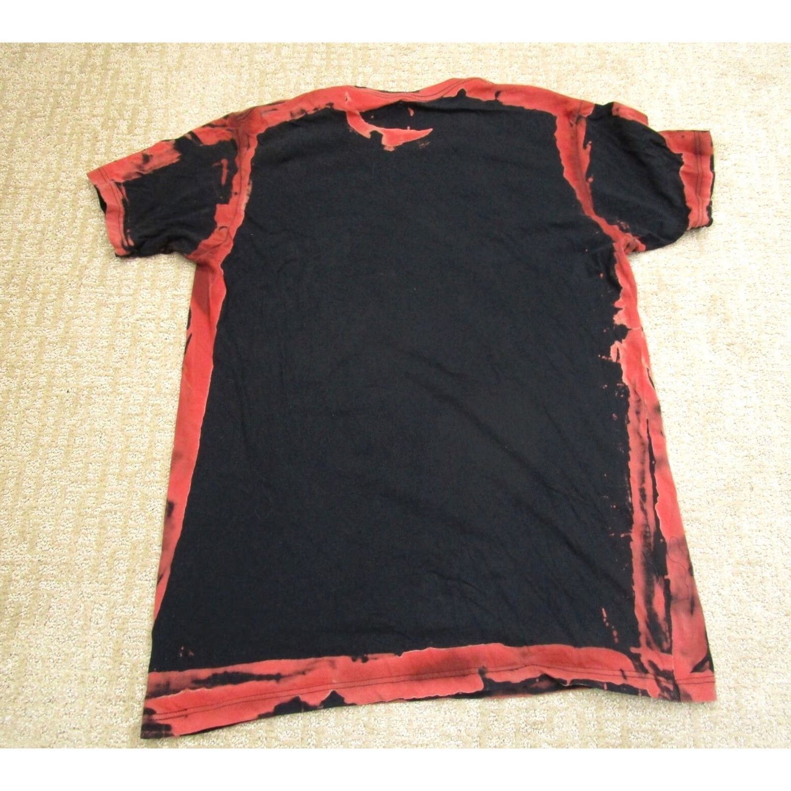 Vintage Marvel Deadpool Shirt Men L Black Red Mad Engine Tie Dye Comic Movie Graphic Size US L / EU 52-54 / 3 - 3 Thumbnail