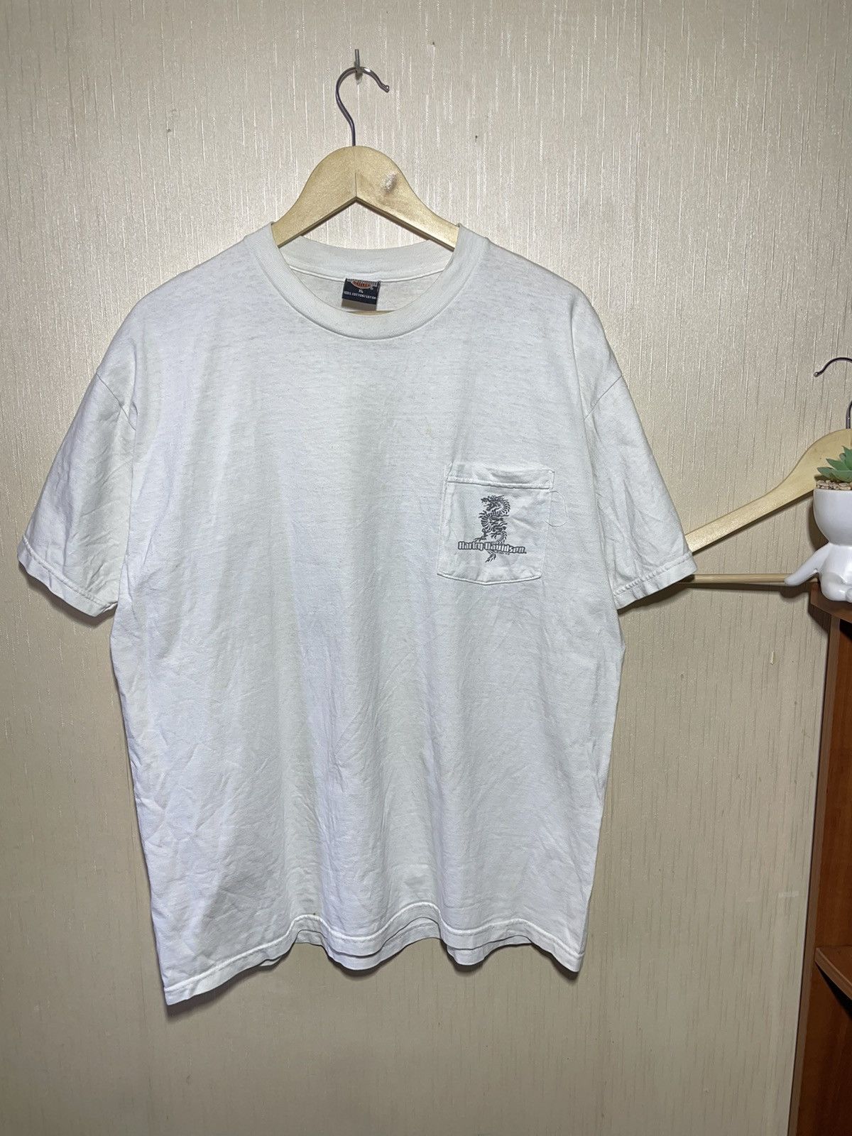 Harley Davidson Harley Davidson 2001 vintage T shirt made in USA Size US XL / EU 56 / 4 - 2 Thumbnail