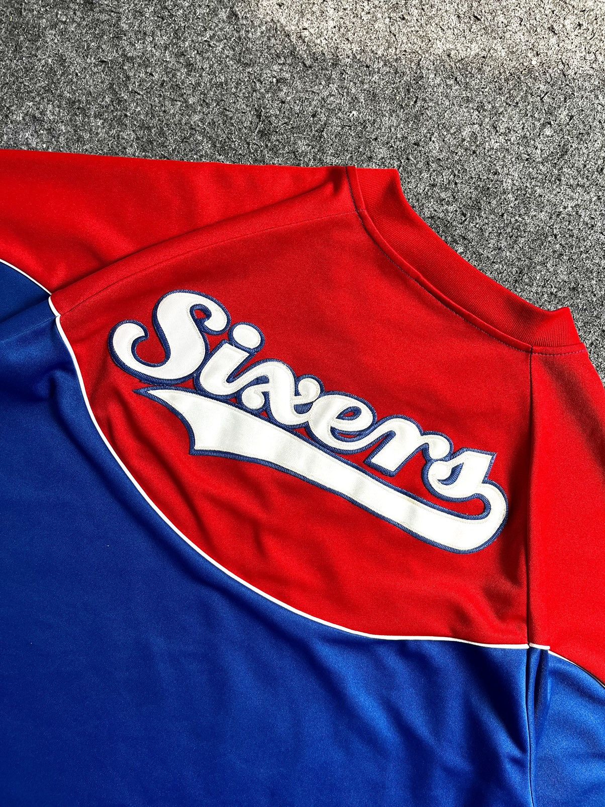 NBA × Vintage VINTAGE JERSEY NBA HARDWOOD CLASSIC MAJESTIC SIXERS 76ers Size US XXL / EU 58 / 5 - 11 Thumbnail