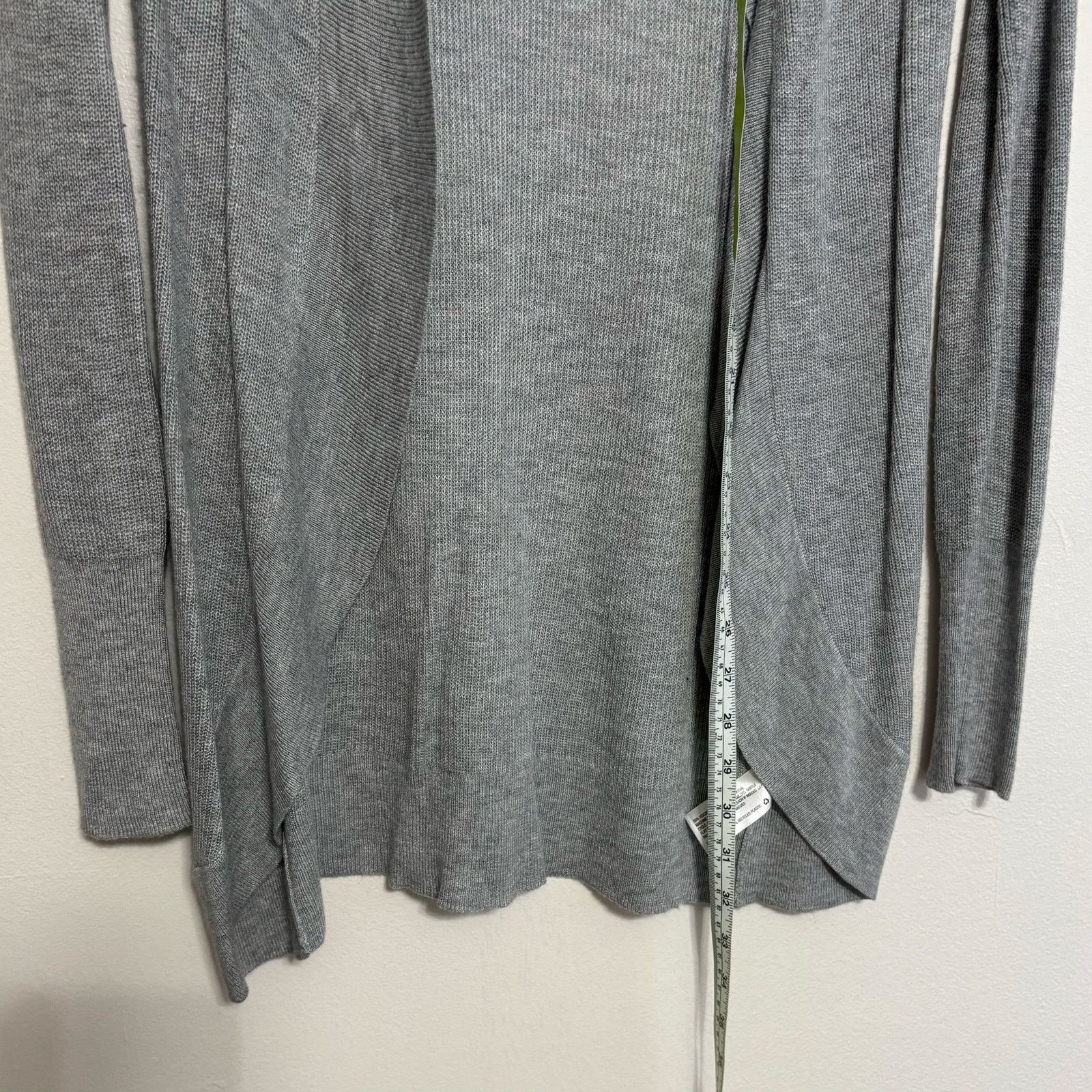 Other A New Day Gray Open Front Cardigan Soft Lightweight Sweater Size S / US 4 / IT 40 - 4 Thumbnail