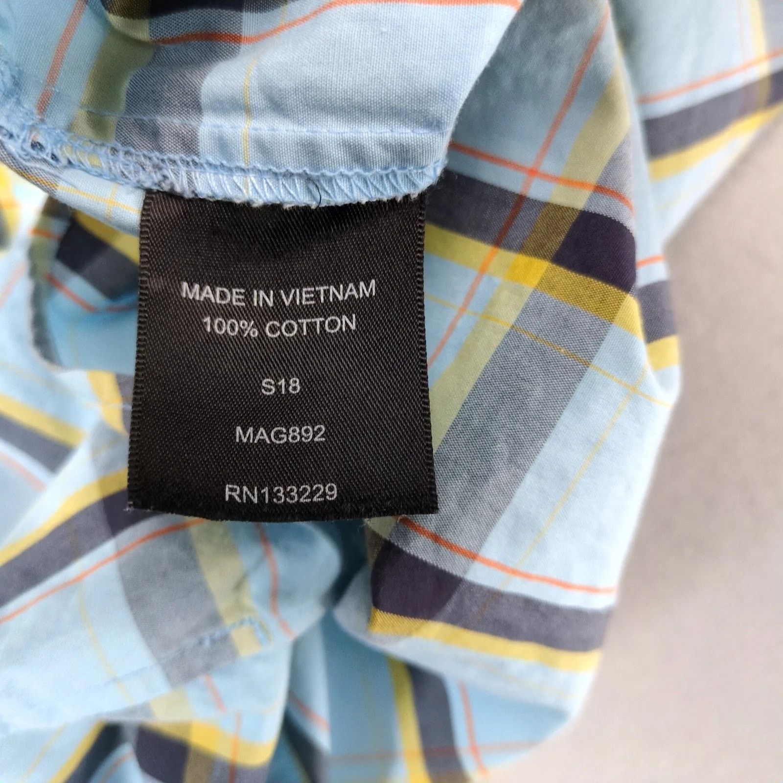 Other Magpul Industries Lt Blue Plaid Snap Up Shirt Men's M Casual Size US M / EU 48-50 / 2 - 5 Thumbnail