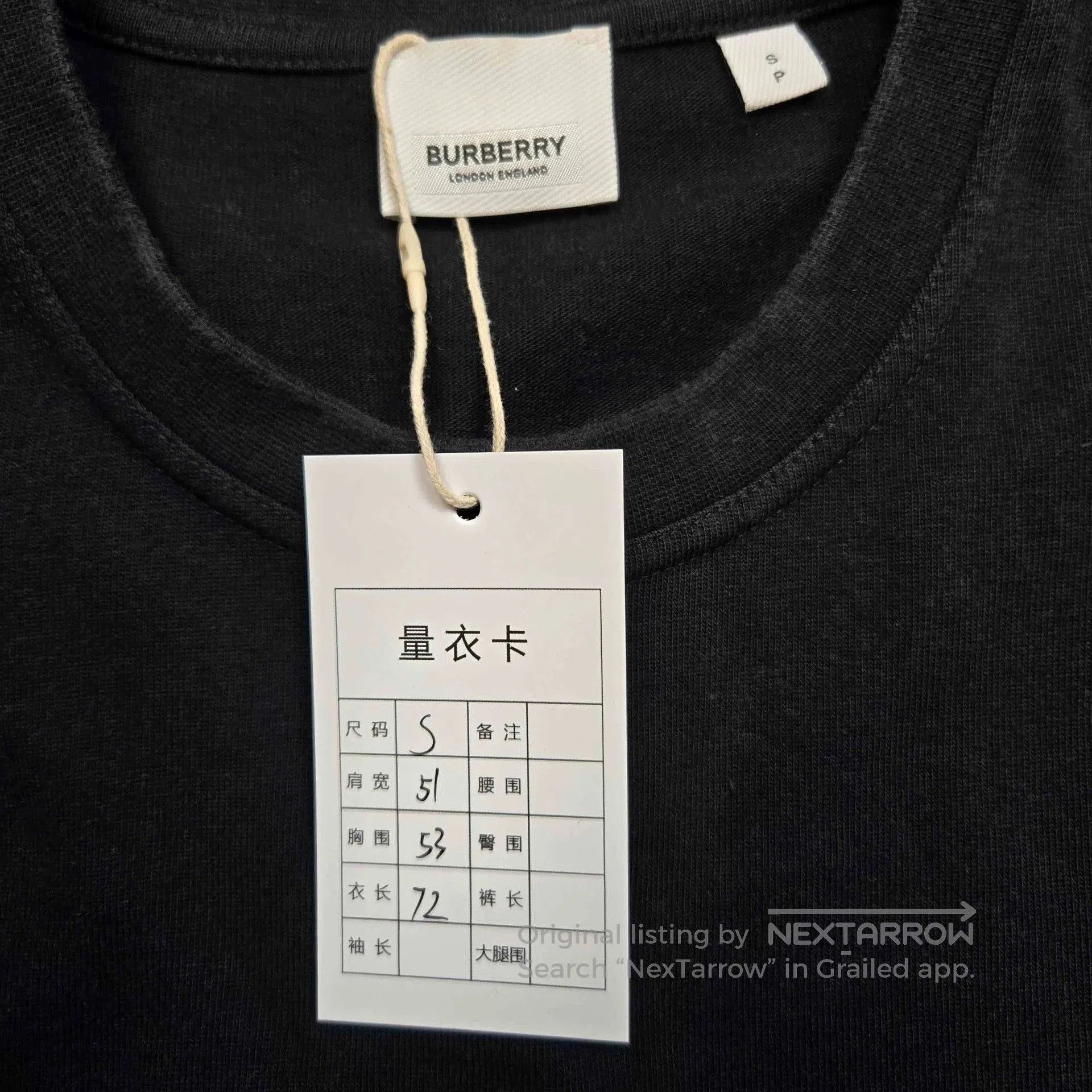 Burberry burberry logo long sleeve top size small. Size US S / EU 44-46 / 1 - 6 Thumbnail