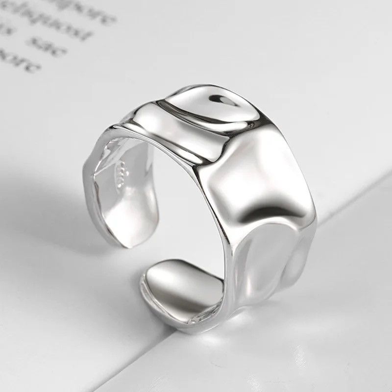 Jewelry Uneven Adjustable Ring Size ONE SIZE - 1 Thumbnail