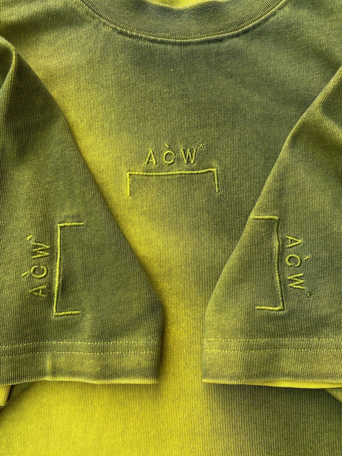 A-COLD-WALL* a-cold-wall* gradient embroidered tee Size US M / EU 48-50 / 2 - 3 Thumbnail