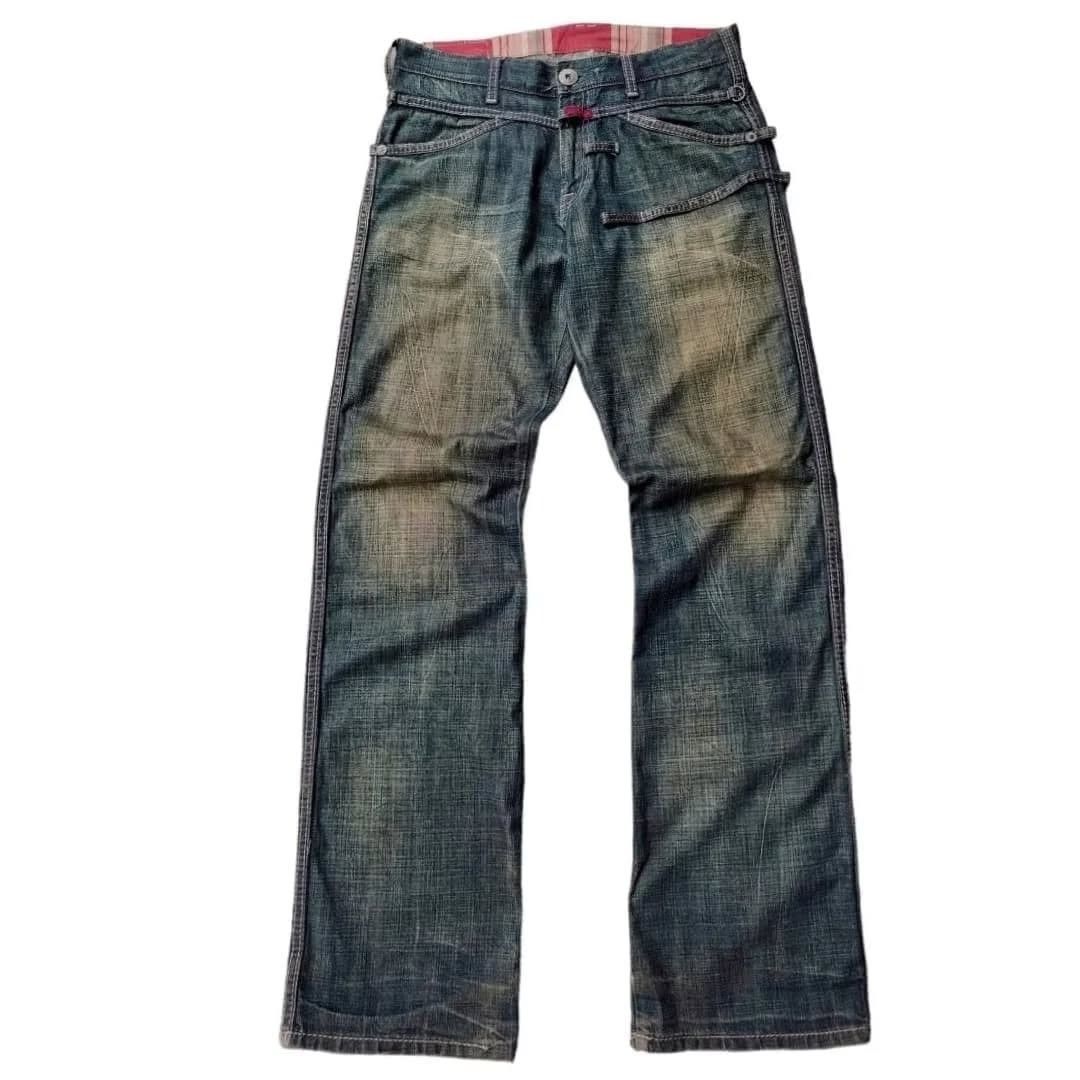 le jeans de marithe francois girbaud mud washed jeans