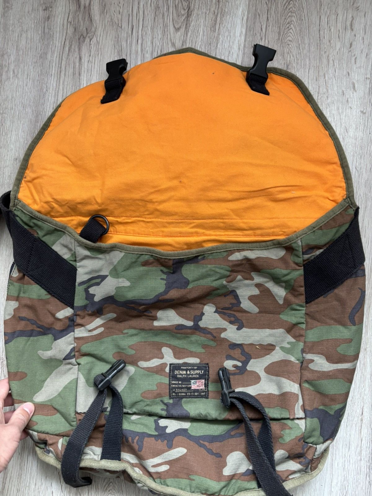 Denim & Supply Ralph Lauren Ralph Lauren Stars And Stripes Camouflage Military Bag Size ONE SIZE - 20 Thumbnail