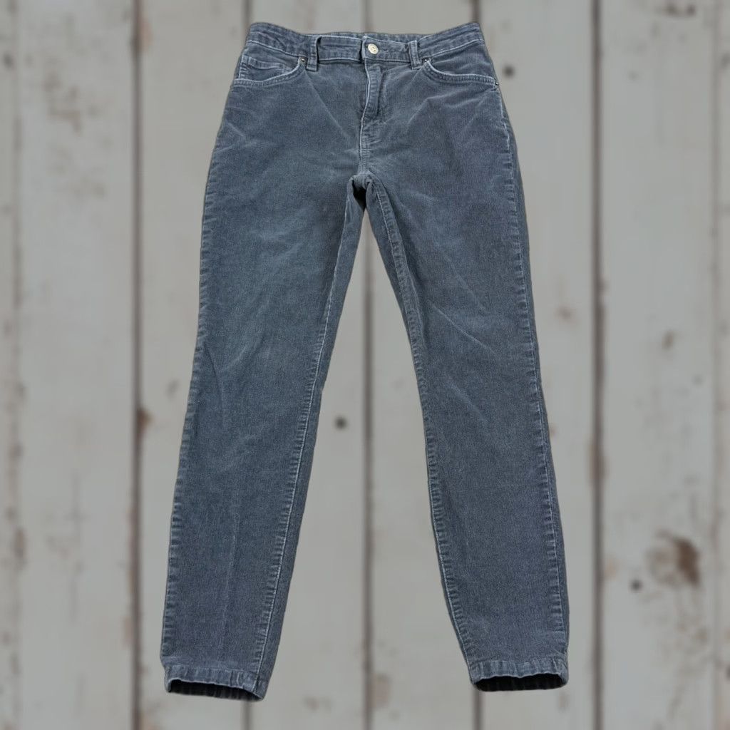Patagonia Patagonia Pants Womens 27 Blue Corduroy Ankle Skinny Mid Rise Stretch 25x27 Size 27" / US 4 / IT 40 - 1 Thumbnail