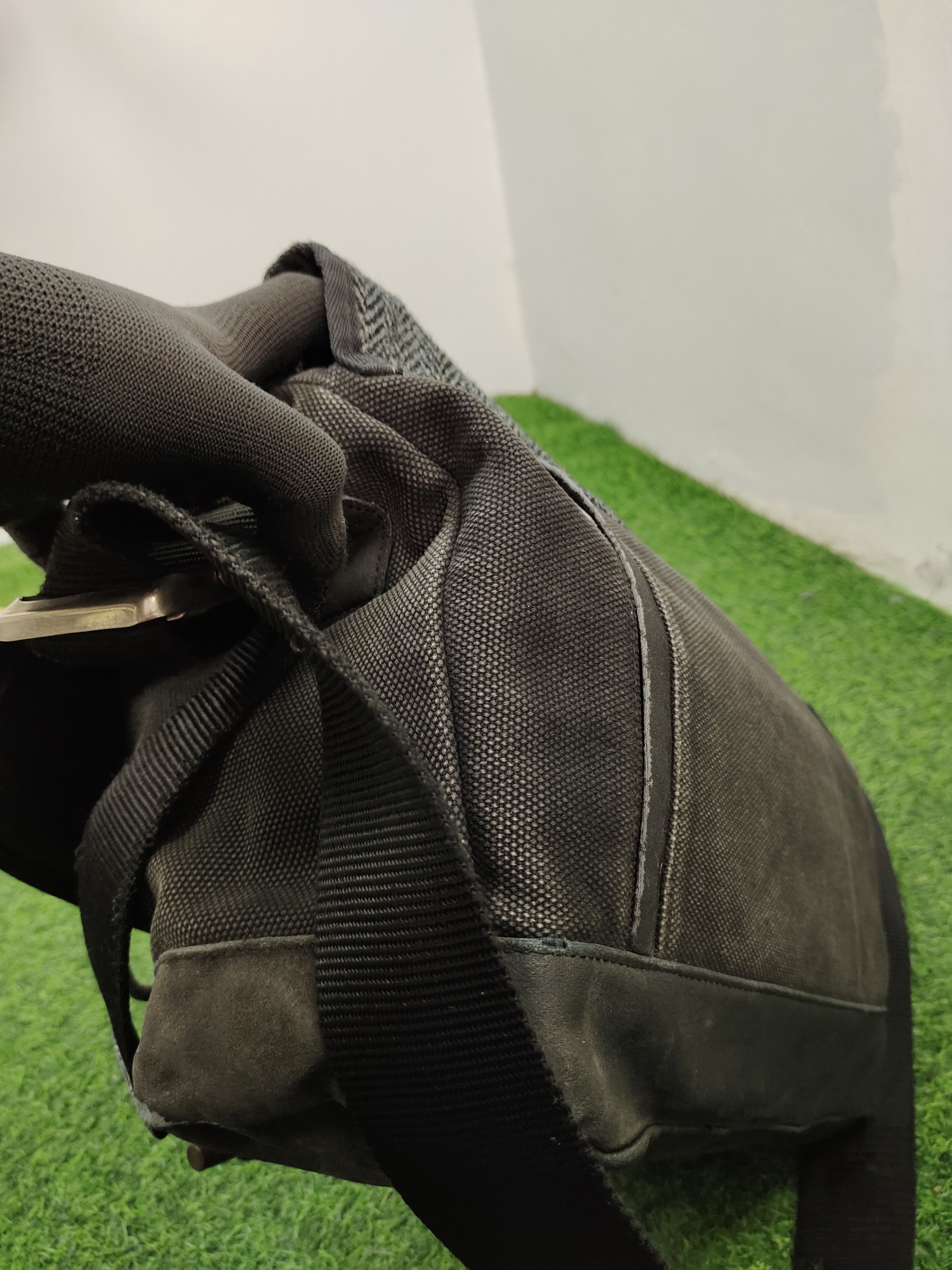 Beams Plus × Harris Tweed Nicole Club x Harris Tweed Canvas Distress Messenger Bag Size ONE SIZE - 11 Thumbnail